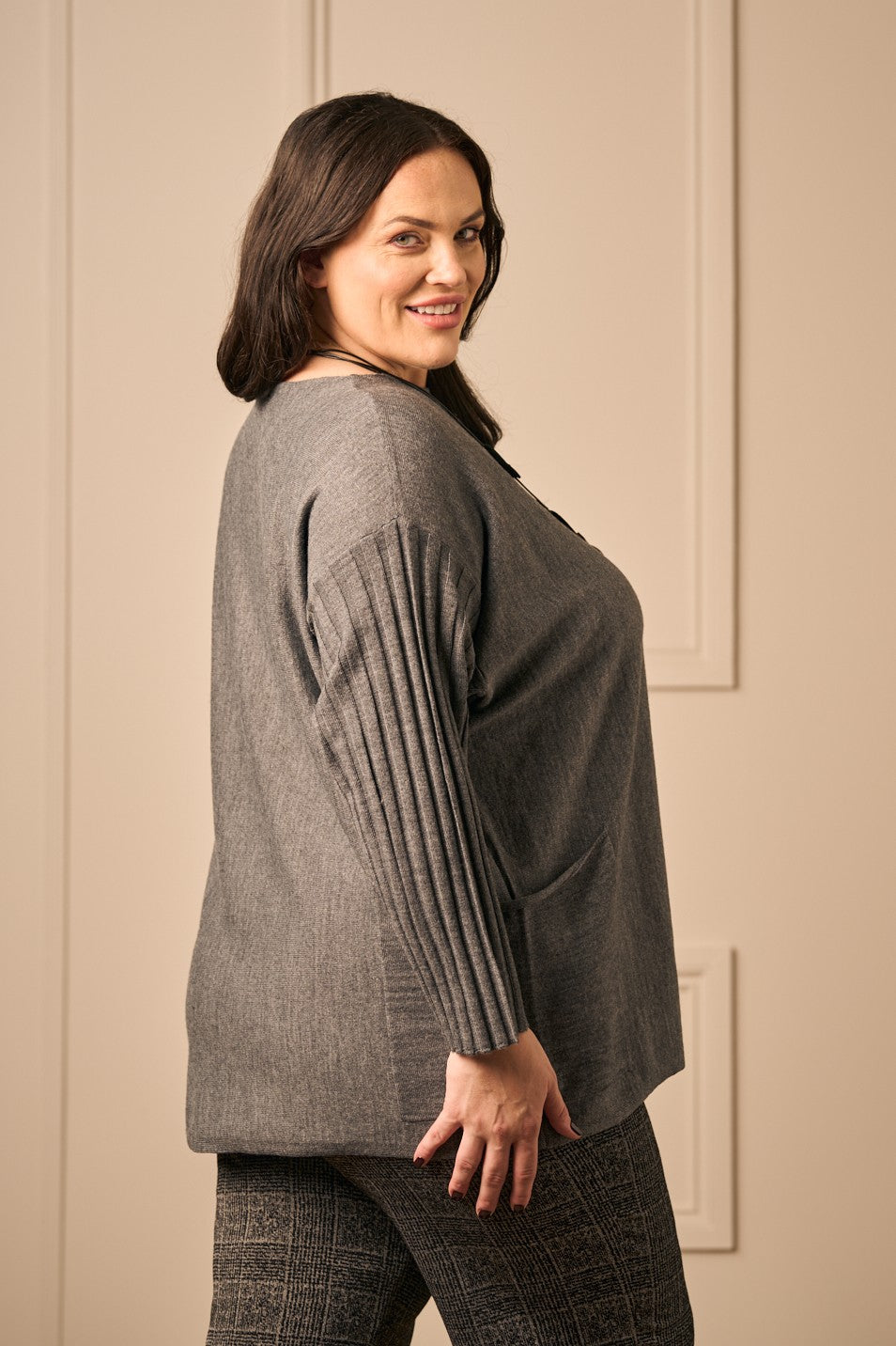 Noen batwing jumper - Anthracite