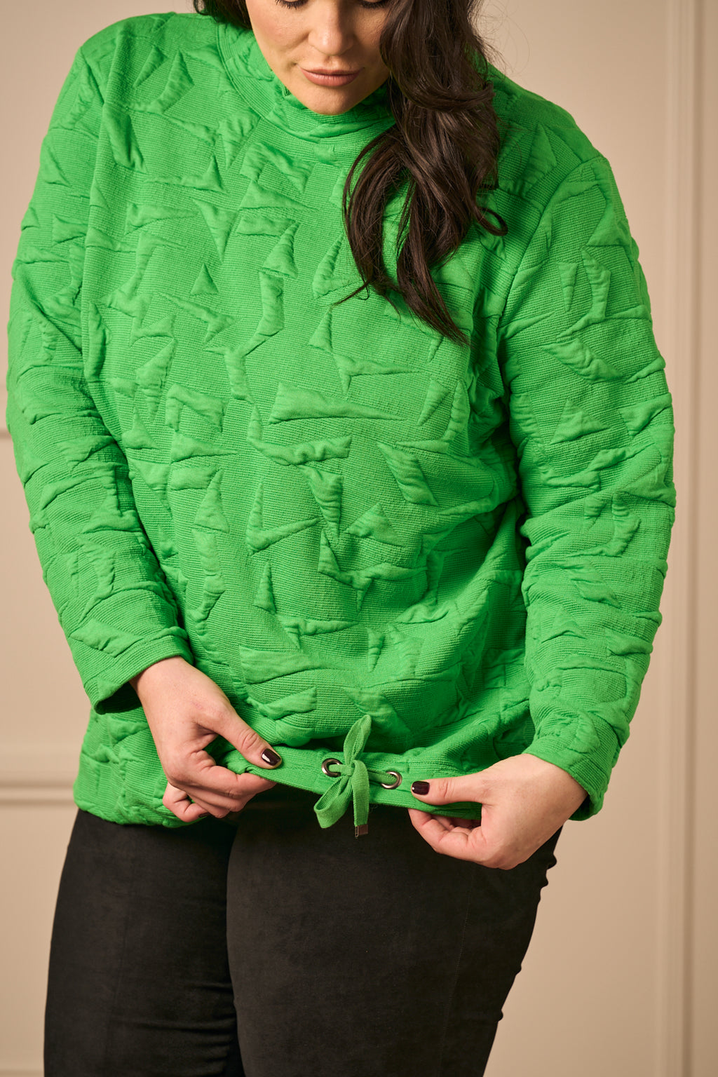 Doris Streich textured top - Green