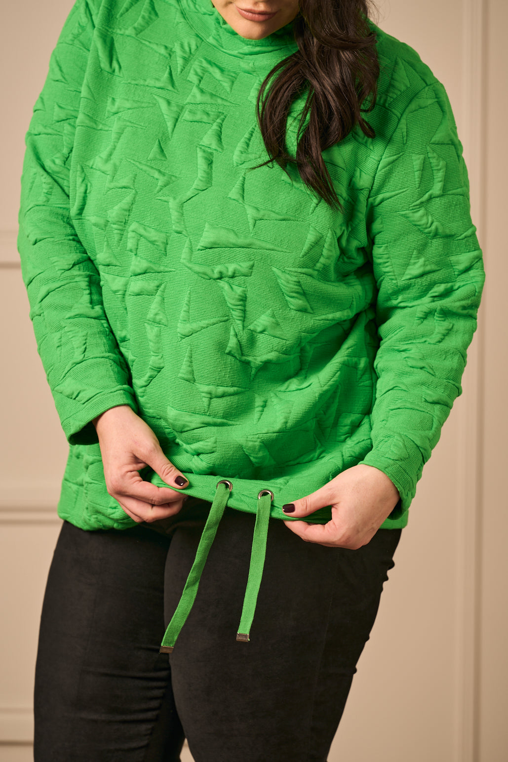 Doris Streich textured top - Green