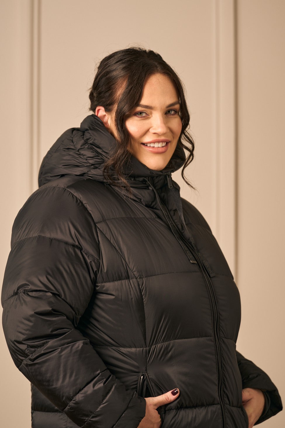 Frandsen puffa jacket - Black