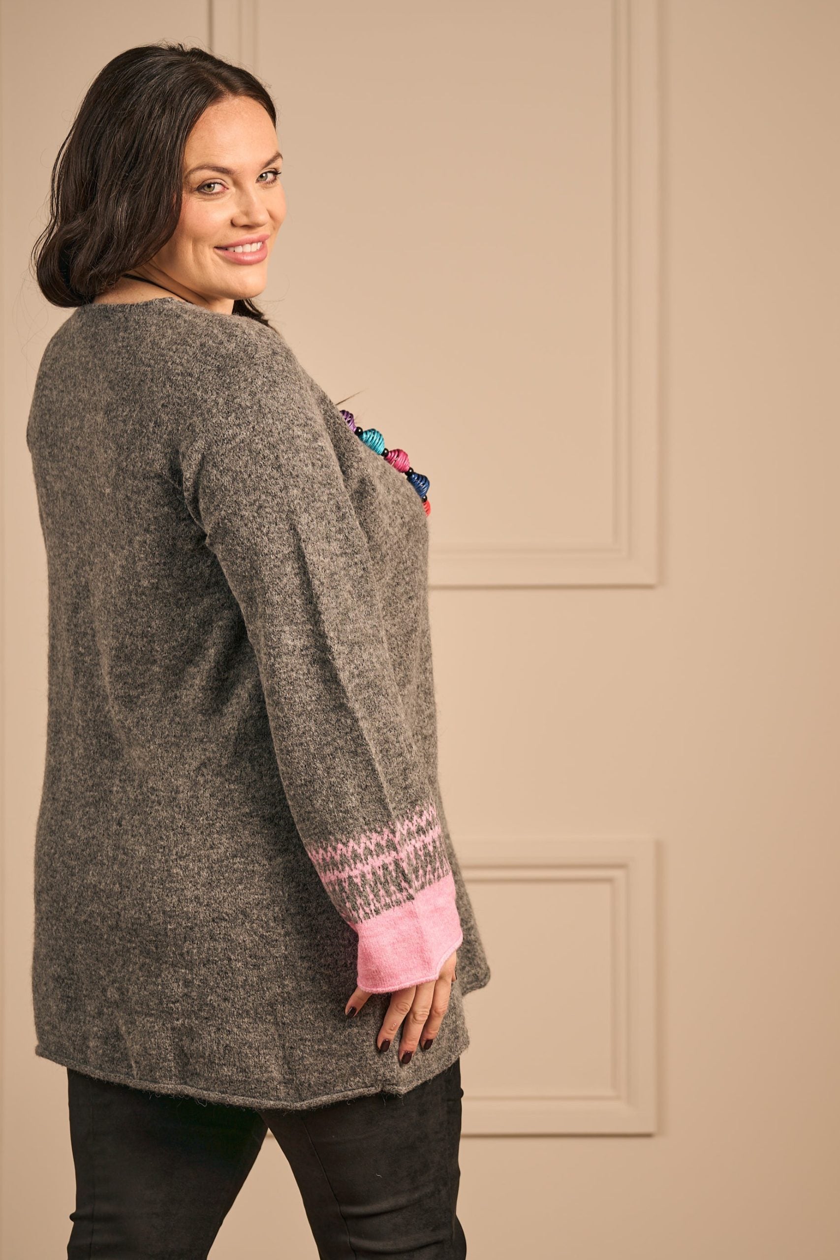 Ciso soft woolly jumper - Grey