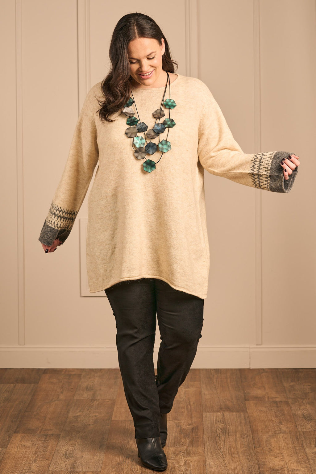 Ciso soft woolly jumper - Cream