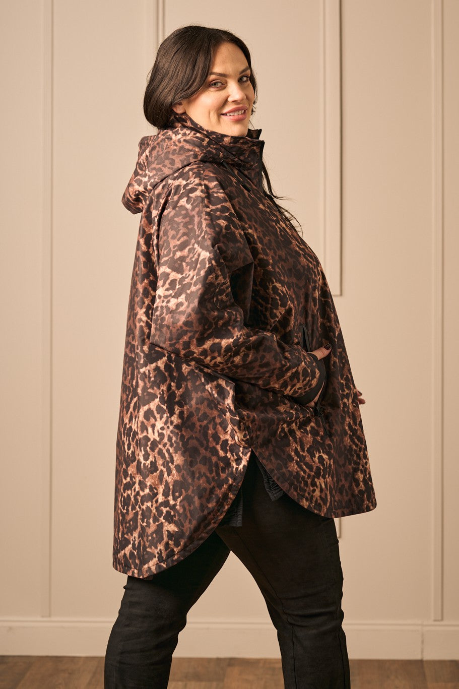 Frandsen cape - Animal print
