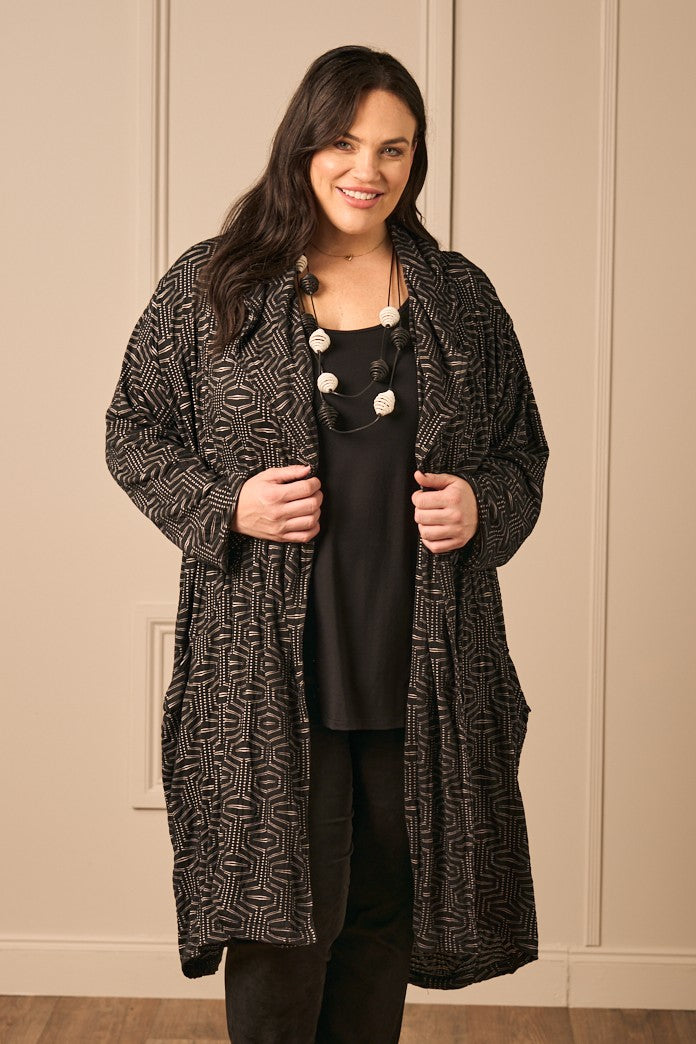 AKH Vanessa jacquard jacket - Black