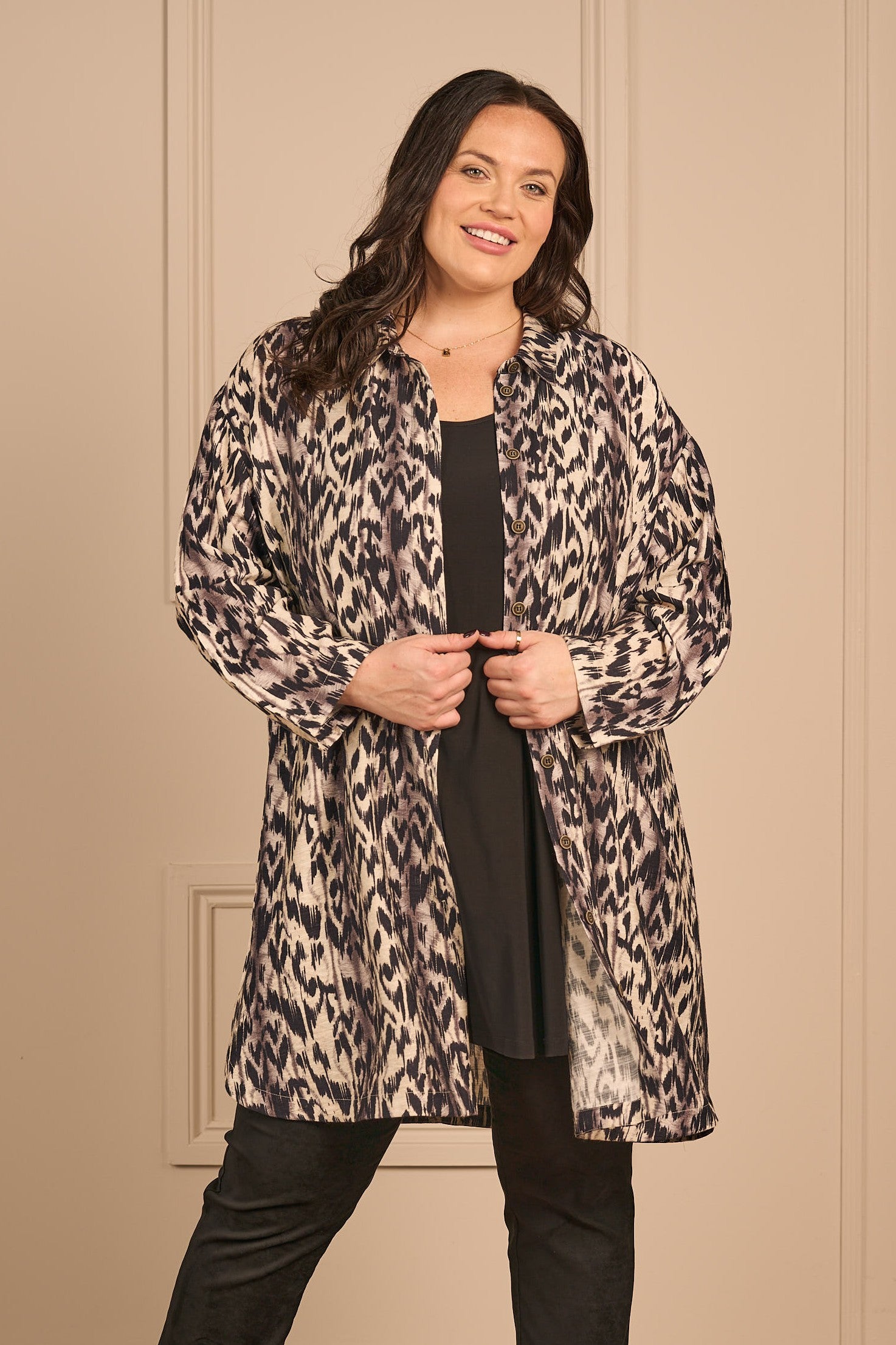 Ciso print shirt - Grey