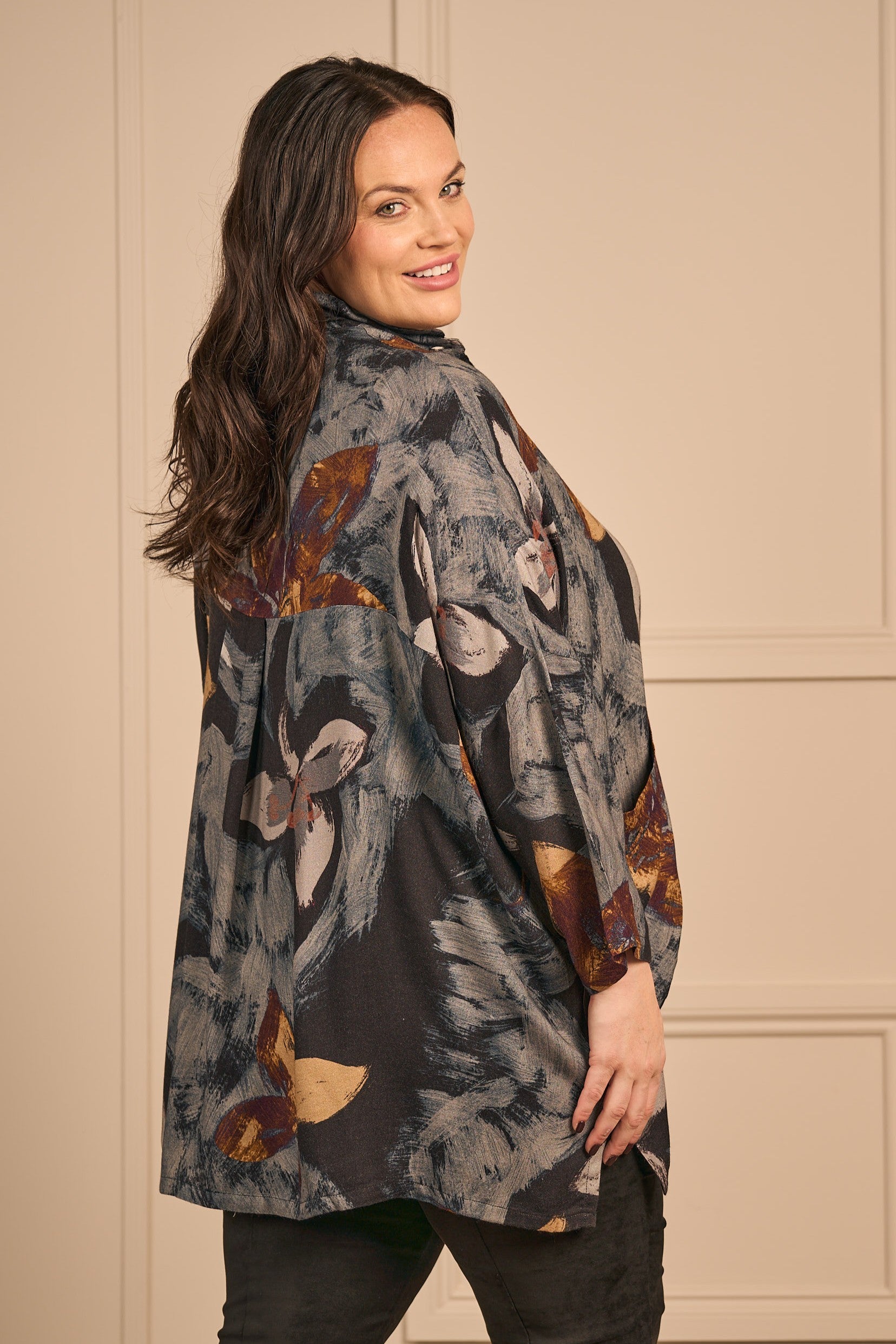 Thanny batwing shirt - Greys