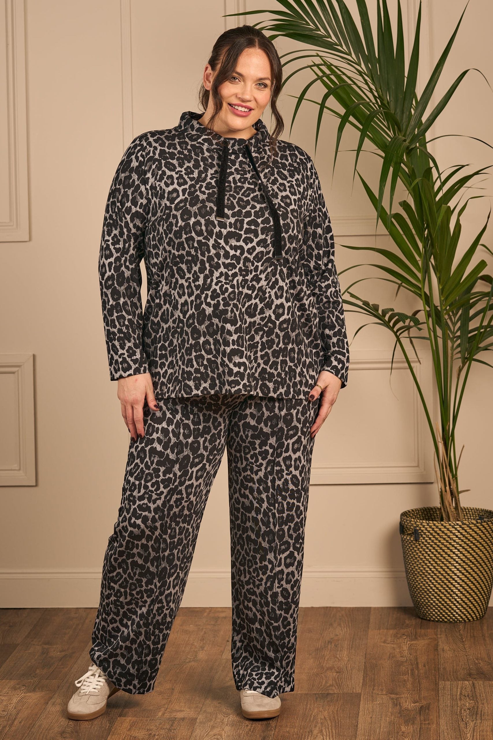 Via Appia leisure trousers - Grey