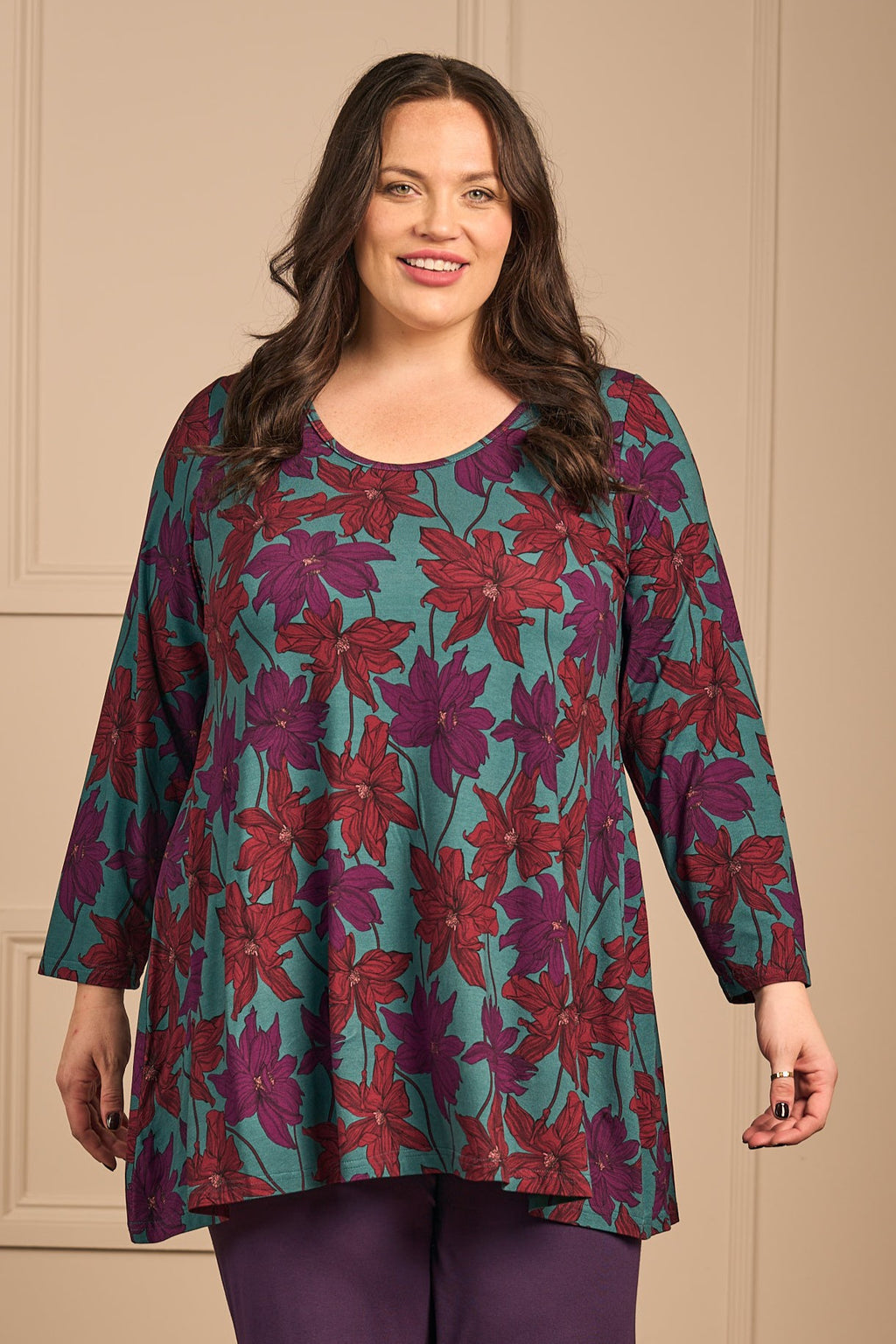 Exelle Trozoni jersey tee - Magenta