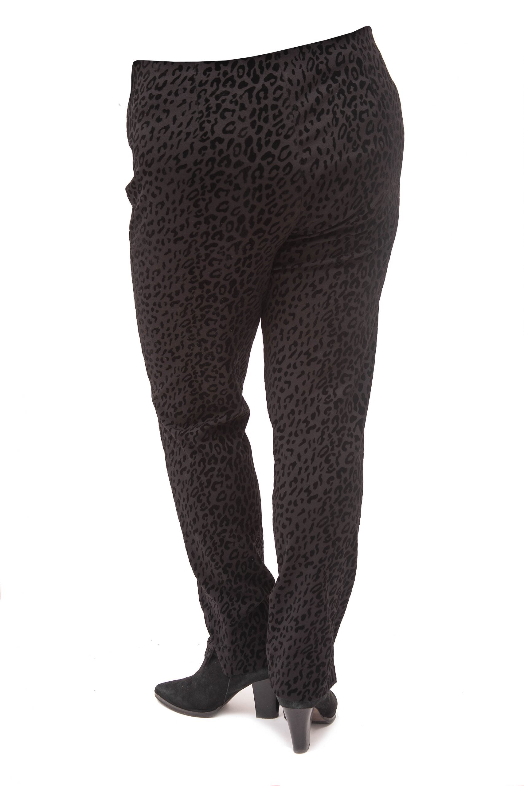 Robell Rose flock trousers - Black