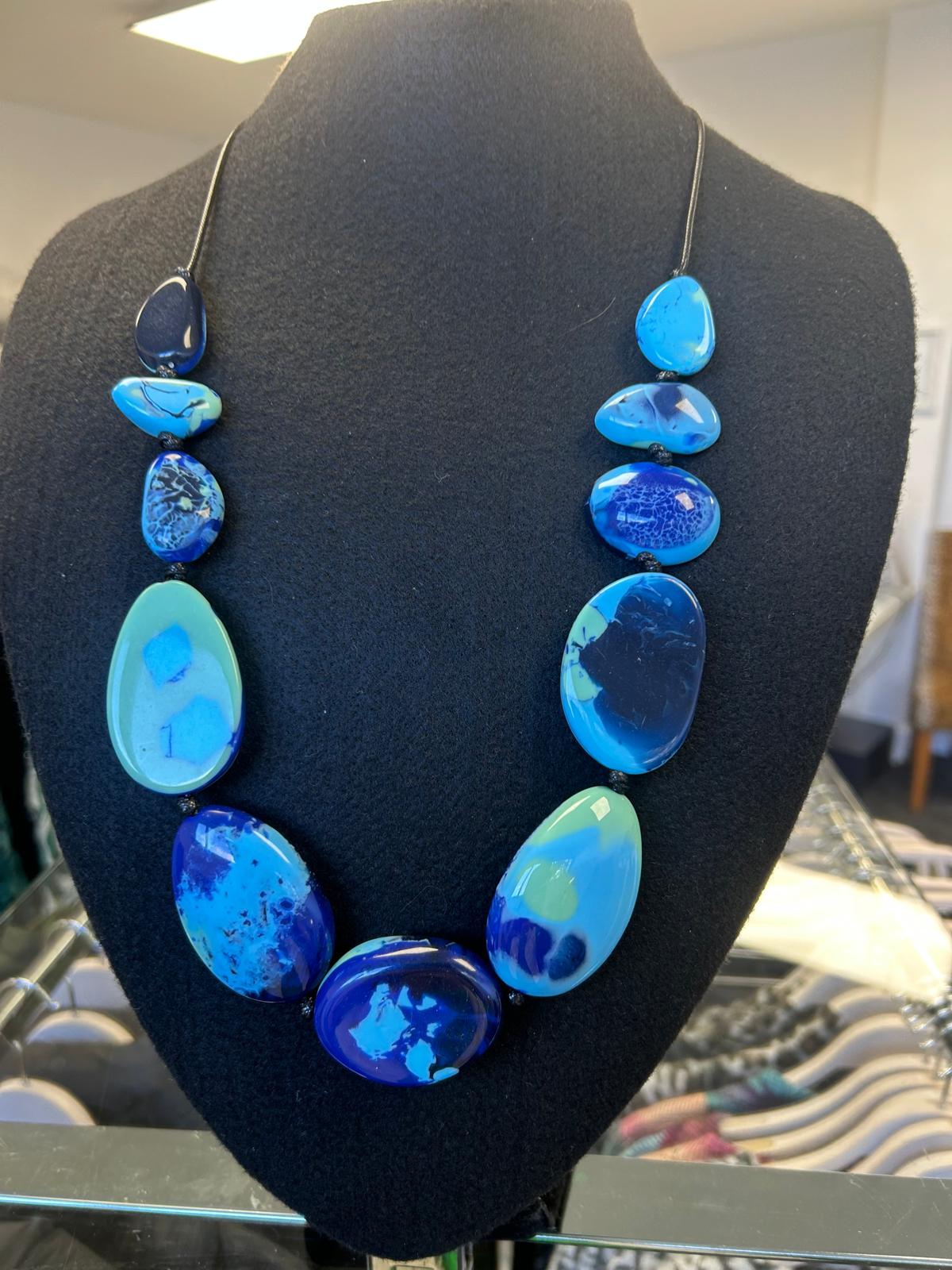 Zaylee Large Stones - Turquoise