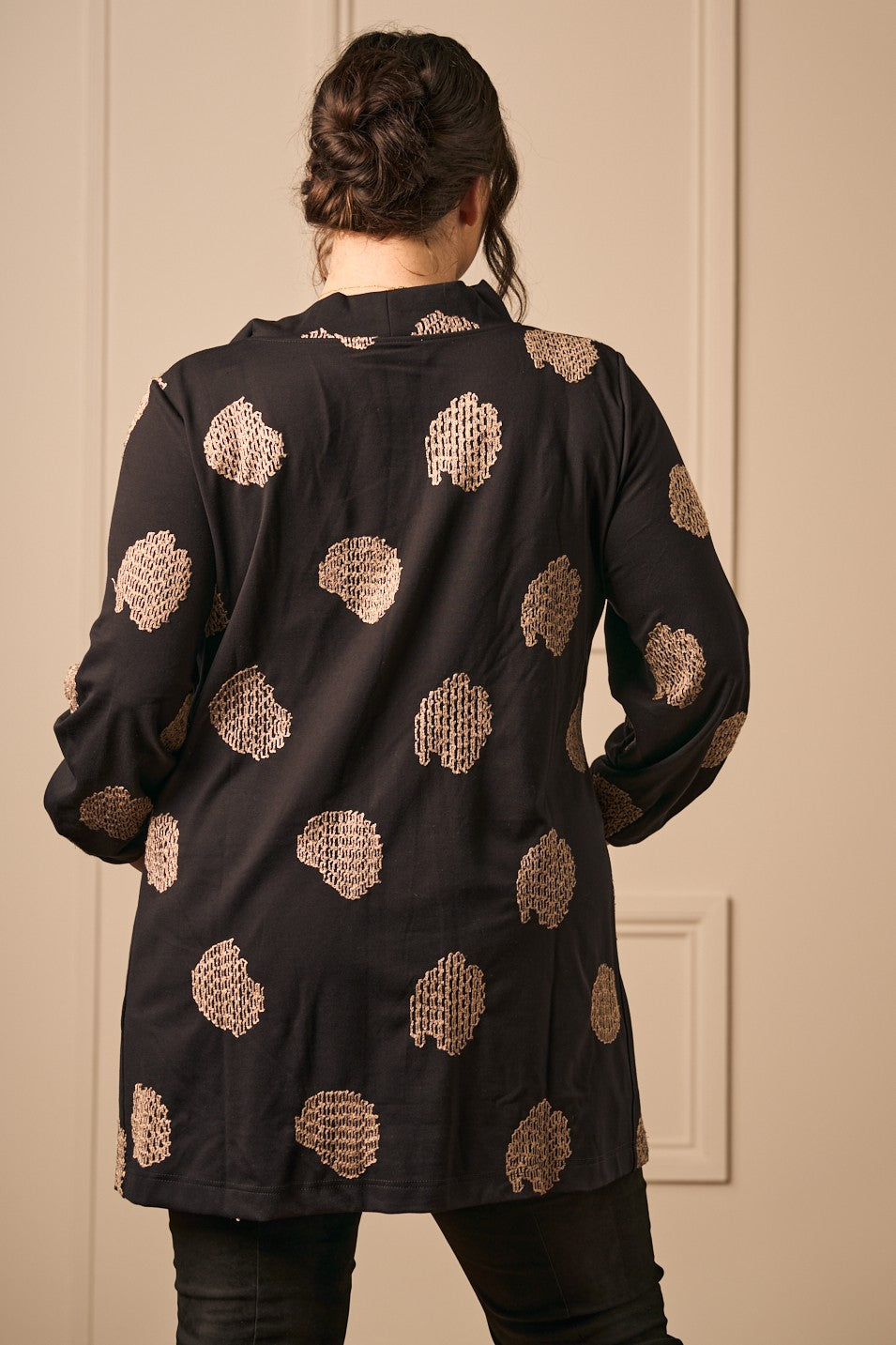 Noen jersey tunic - Black