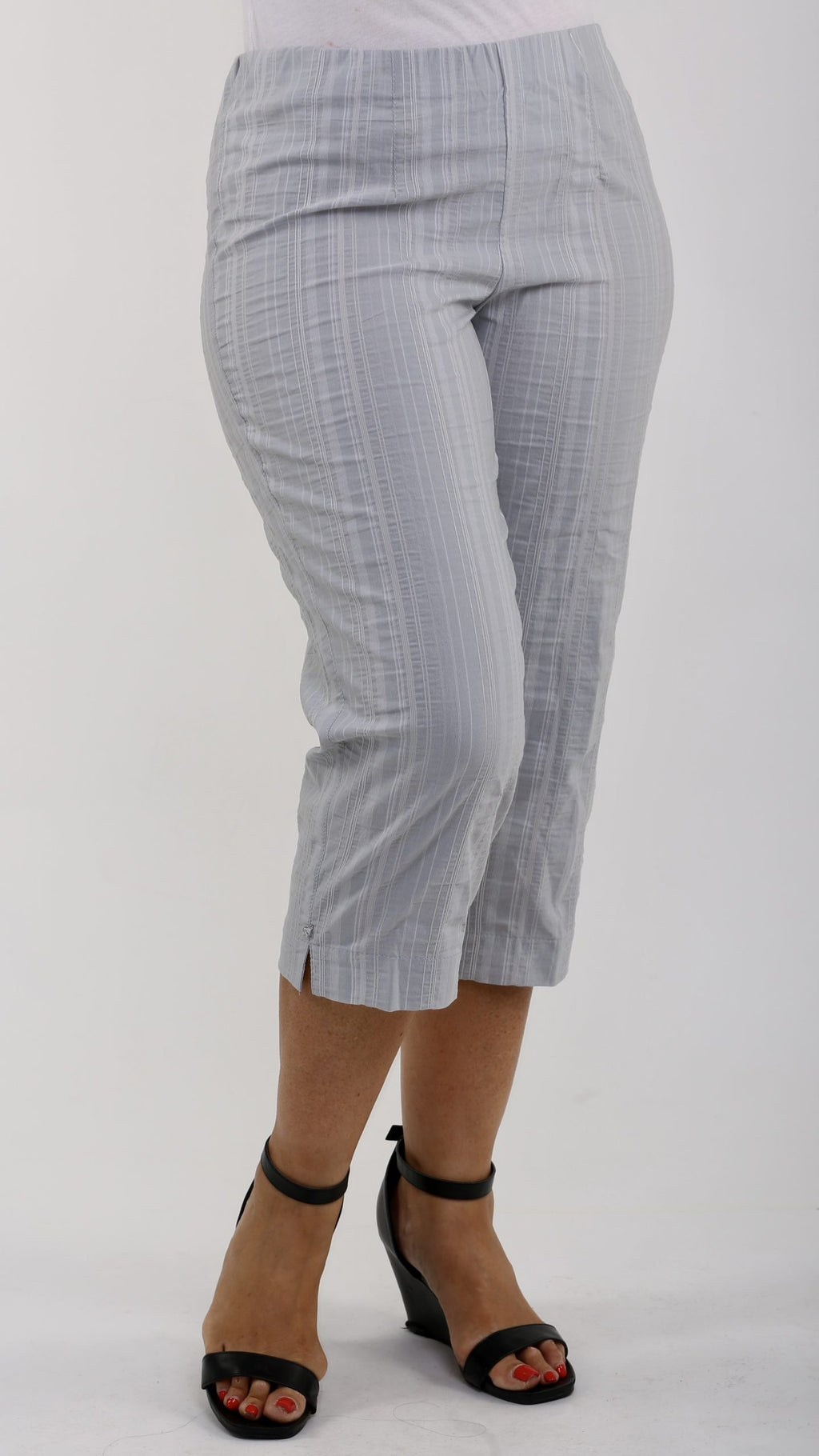 KJ Brand Wash & Go pedal pushers - Denim