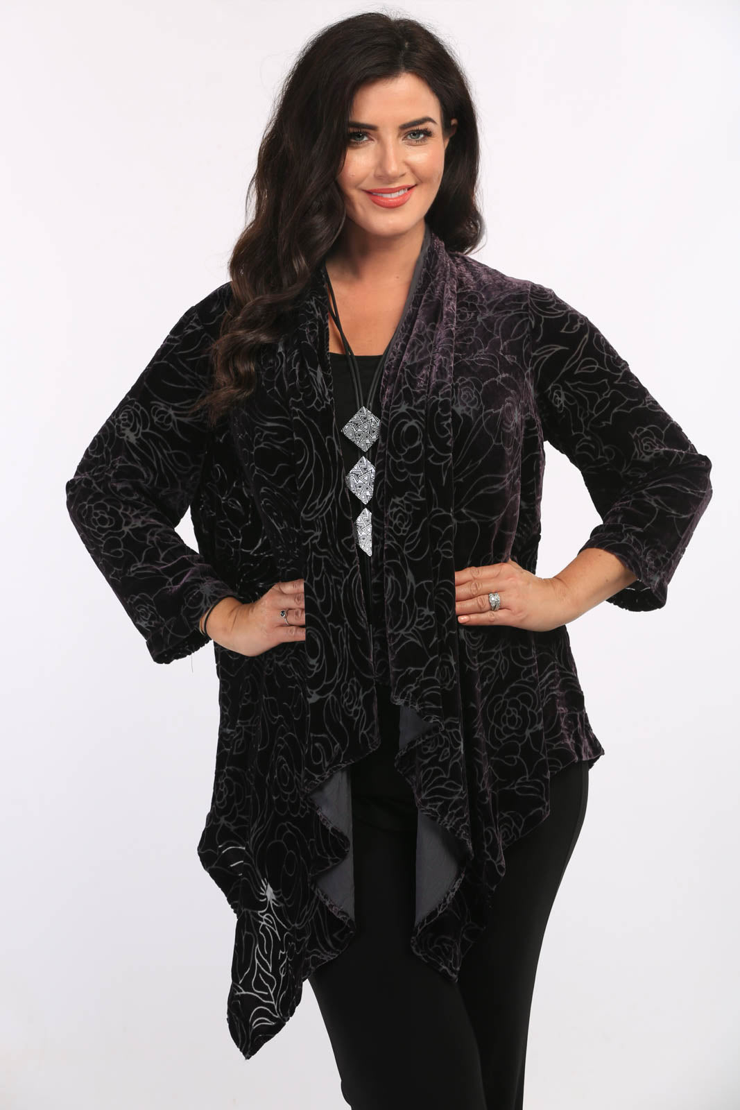 Grizas devore waterfall jacket - Pewter