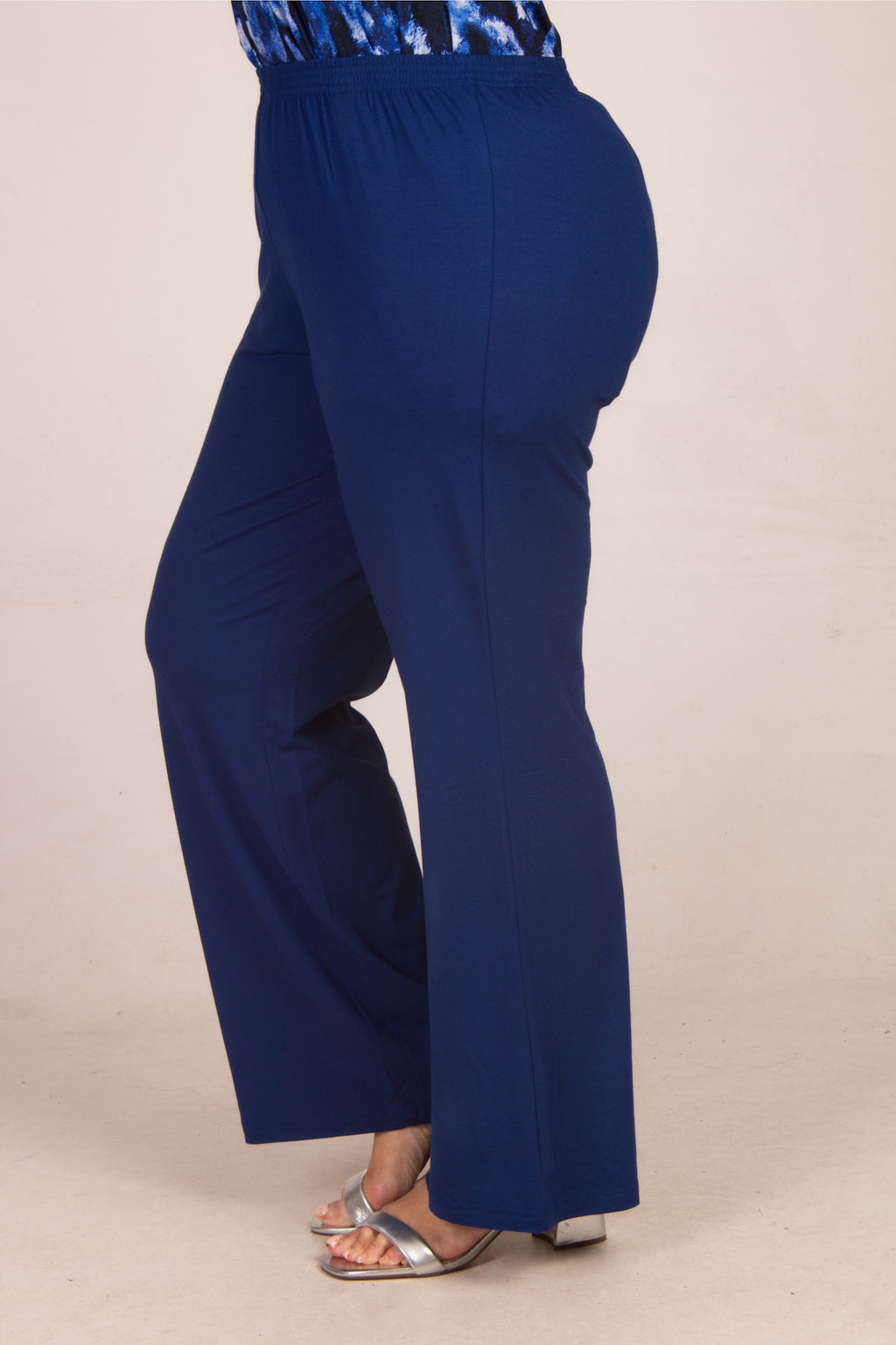 Exelle Balo jersey palazzos - True Blue