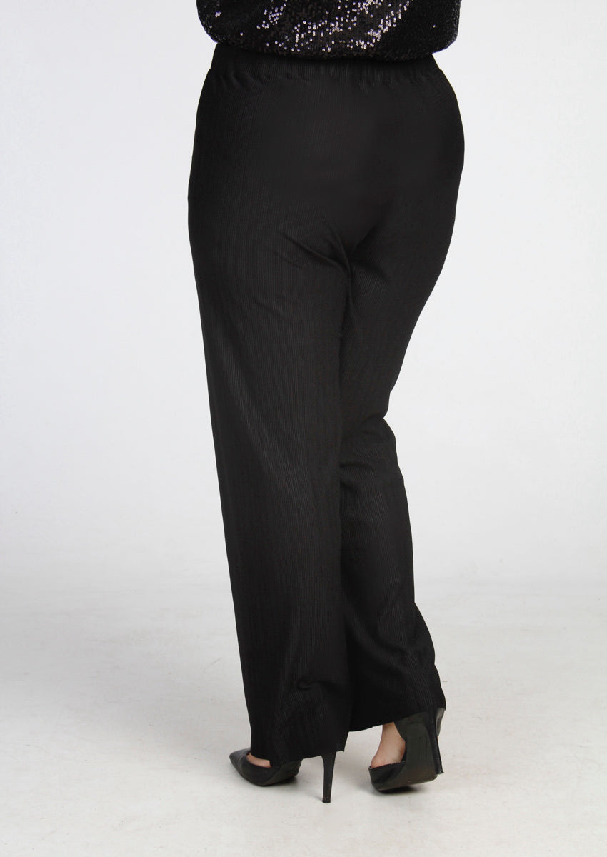 See You plissee palazzos - Black