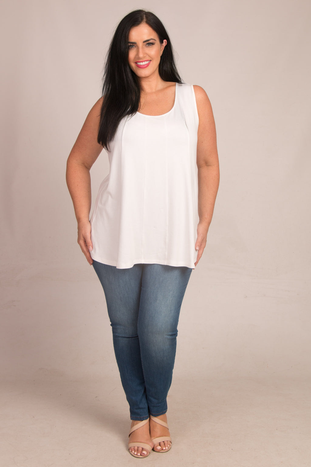 Ciso Sofia slim leg jeans - Denim Blue