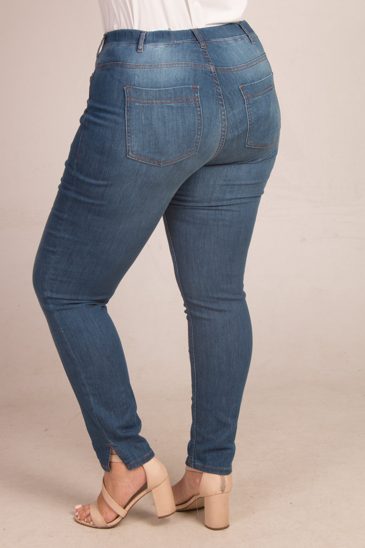 Ciso Sofia slim leg jeans - Denim Blue