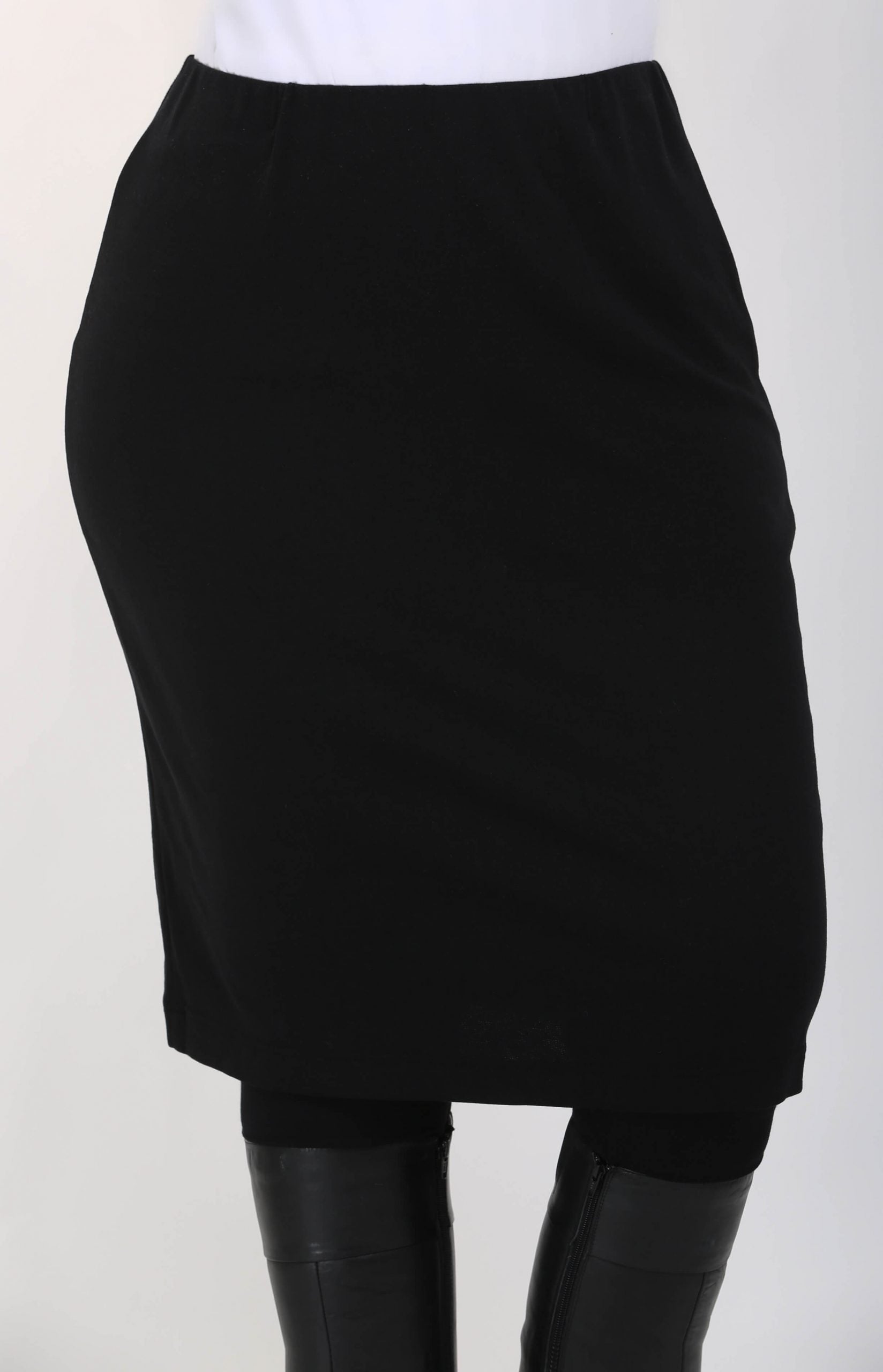 Doris Streich jersey stretch skirt - Black