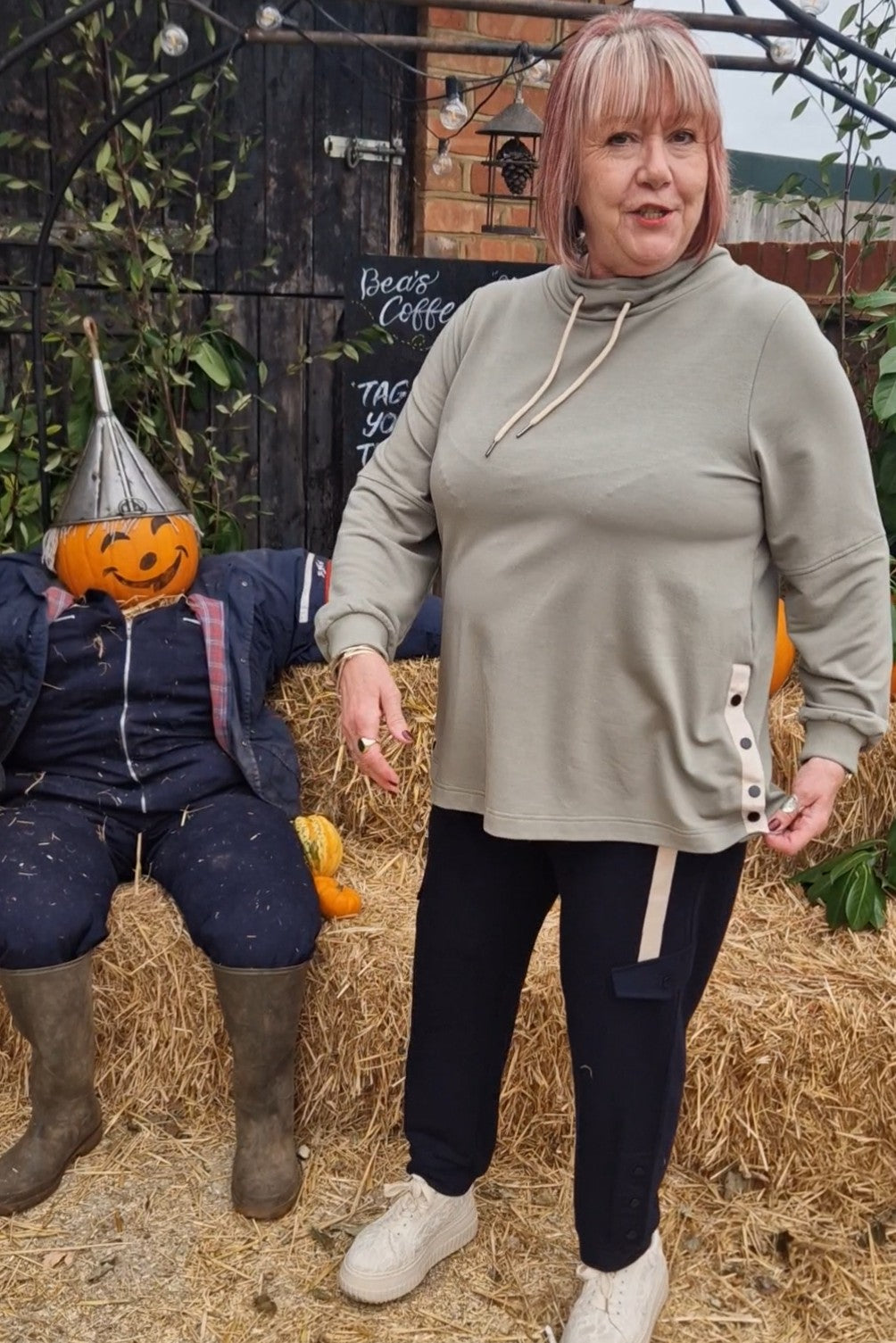 Pont Neuf Elefa leisure top - Khaki