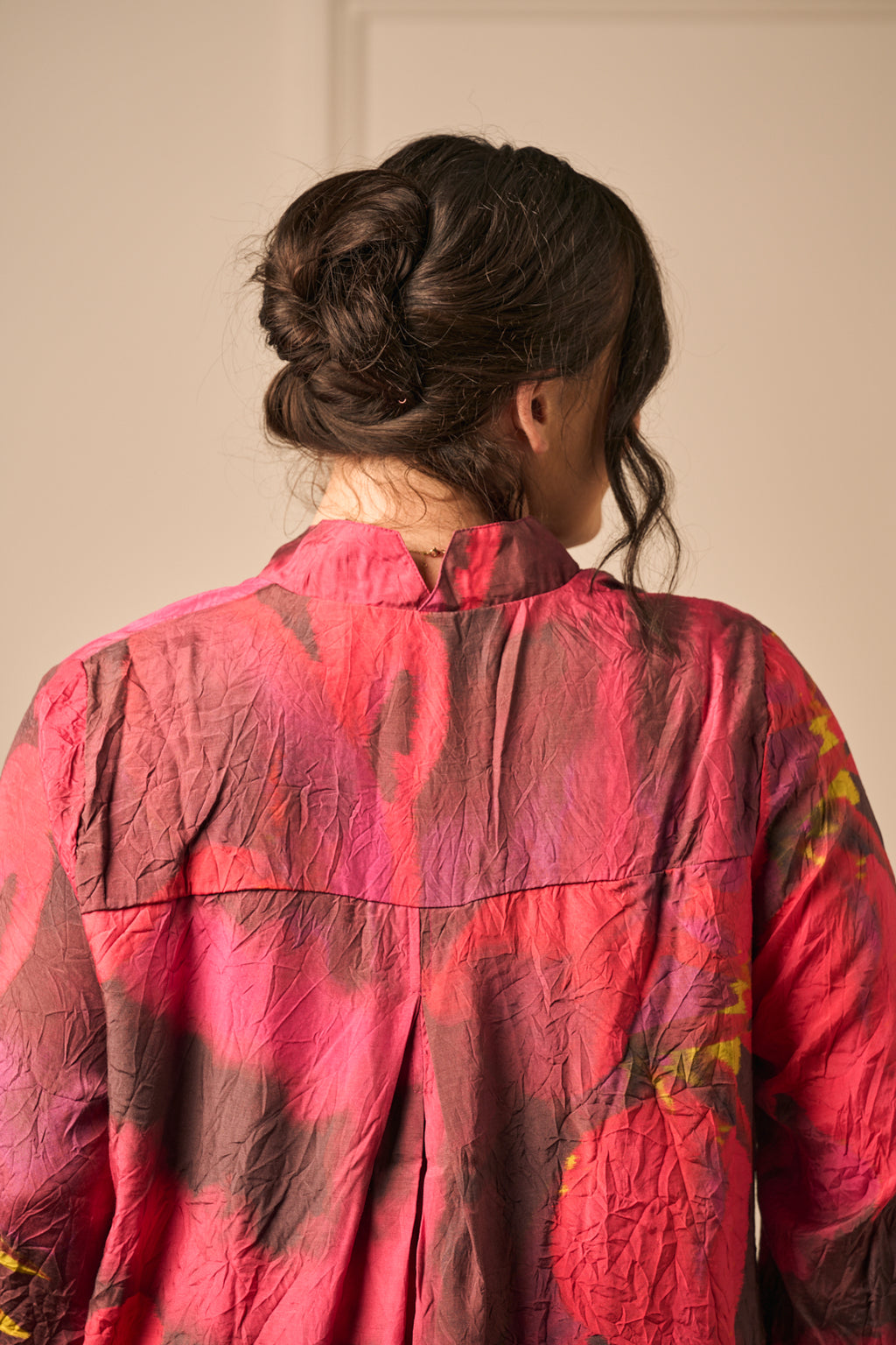 Noen print tunic - Red