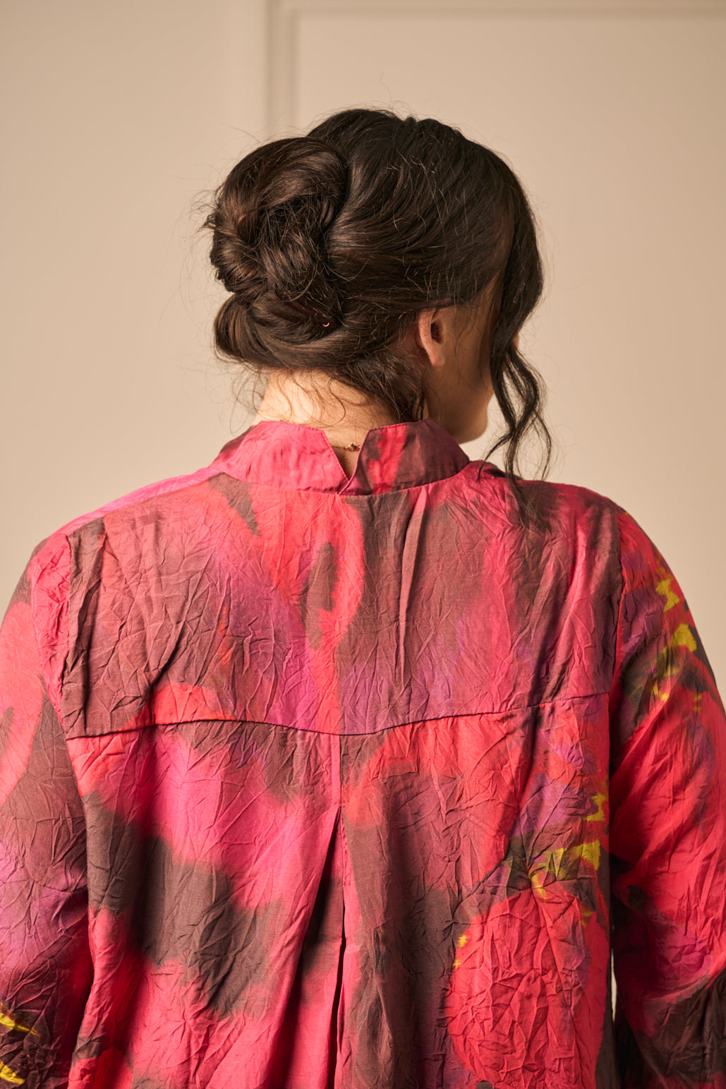 Noen print tunic - Red