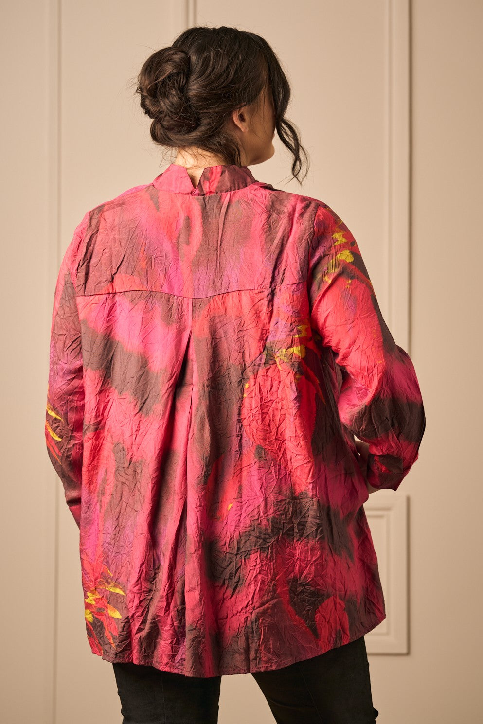 Noen print tunic - Red