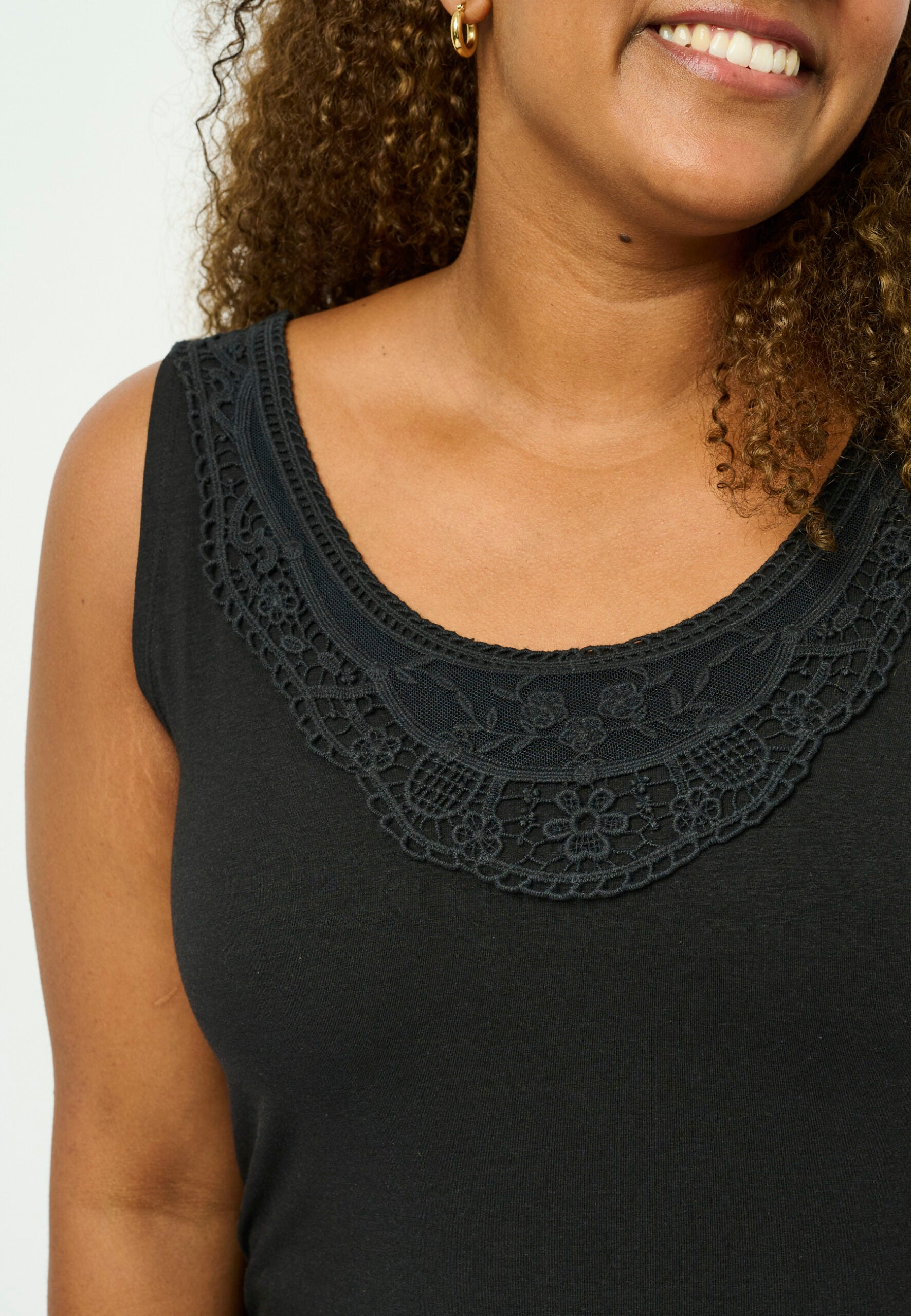 Pont Neuf Nibbi bamboo vest - Black