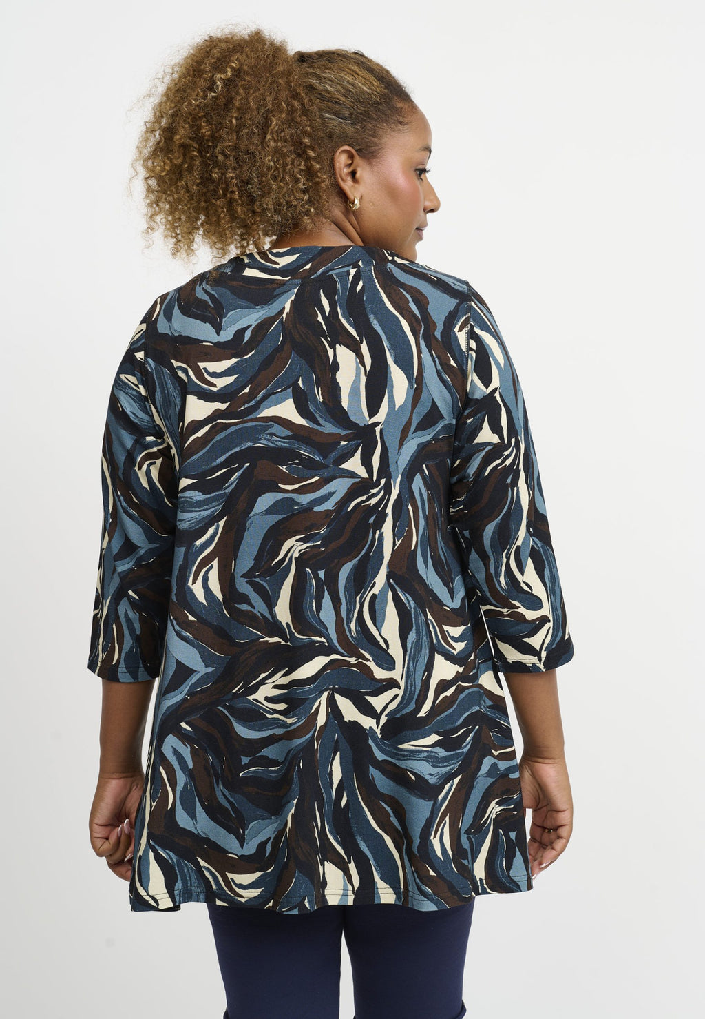 Pont Neuf Jola Tea tunic - Steel Blue