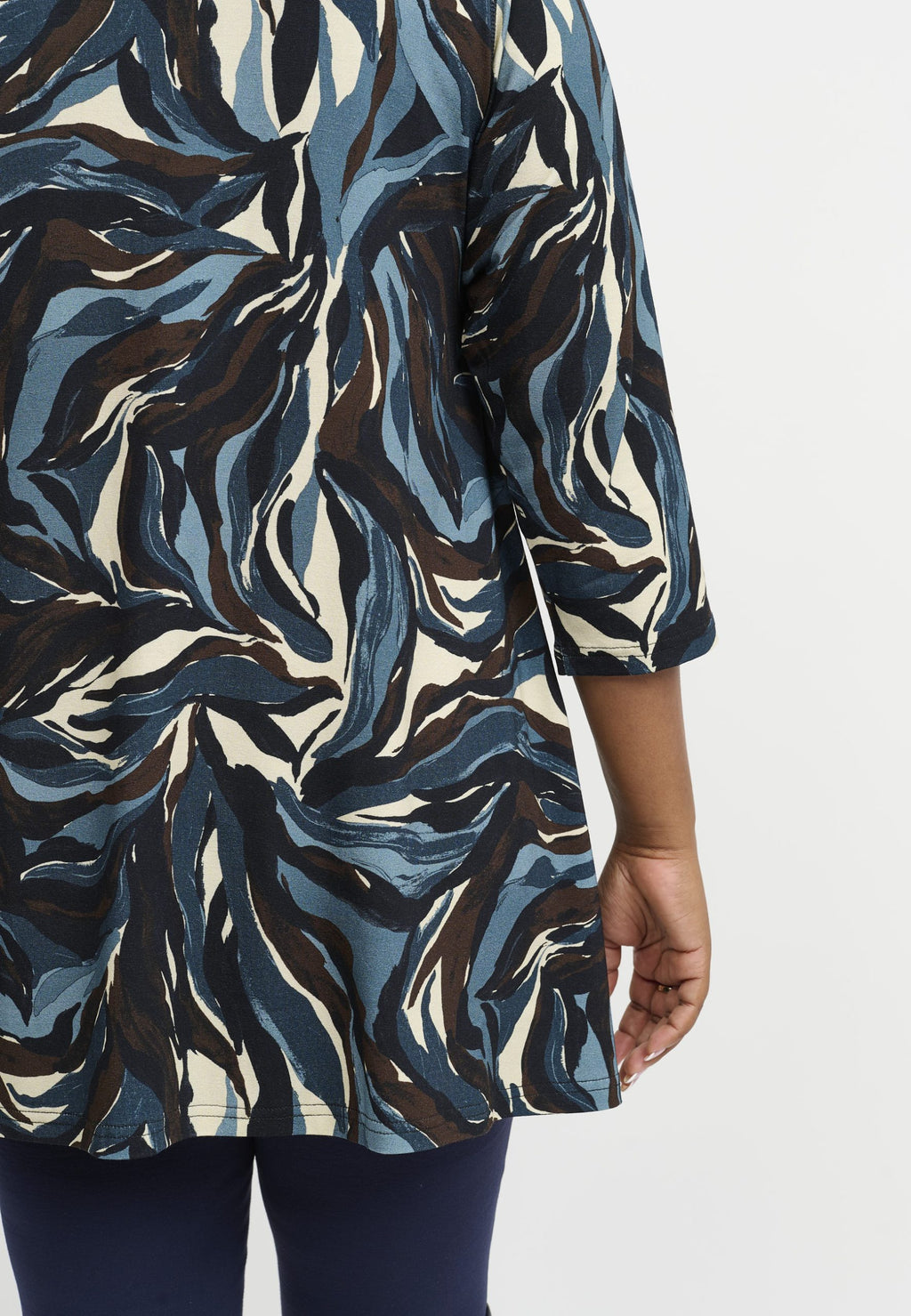 Pont Neuf Jola Tea tunic - Steel Blue