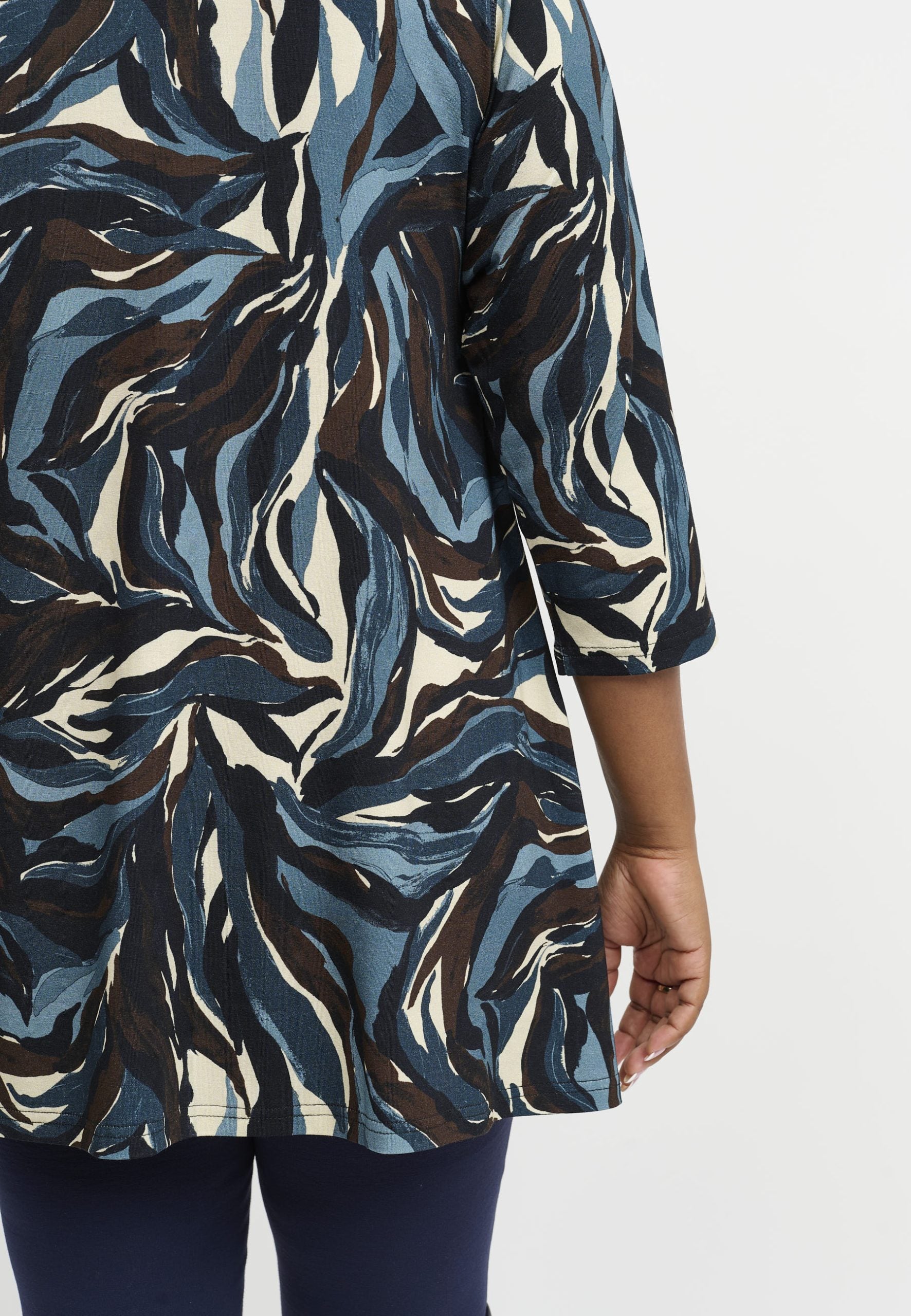 Pont Neuf Jola Tea tunic - Steel Blue