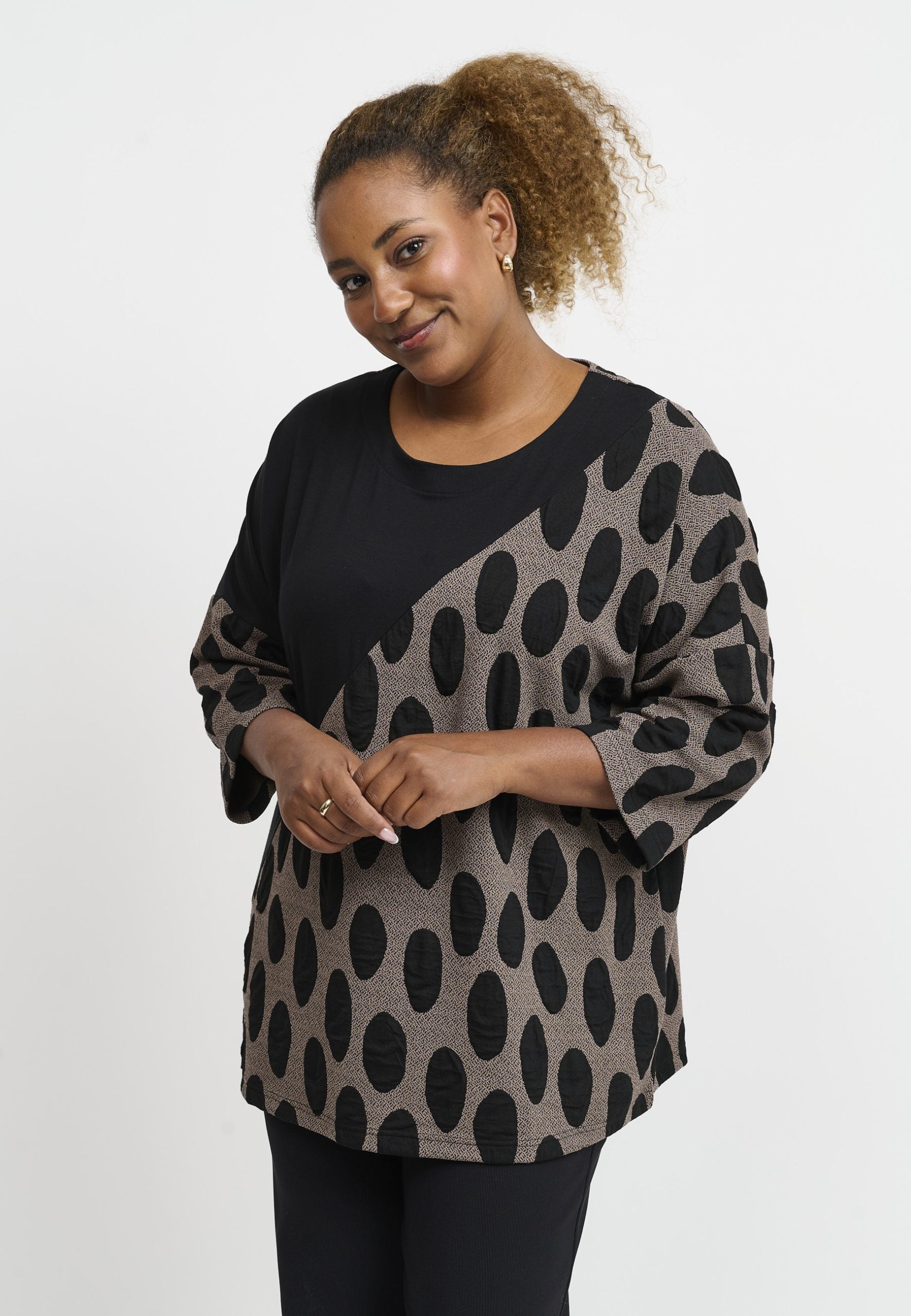 Pont Neuf Jamina block top - Taupe