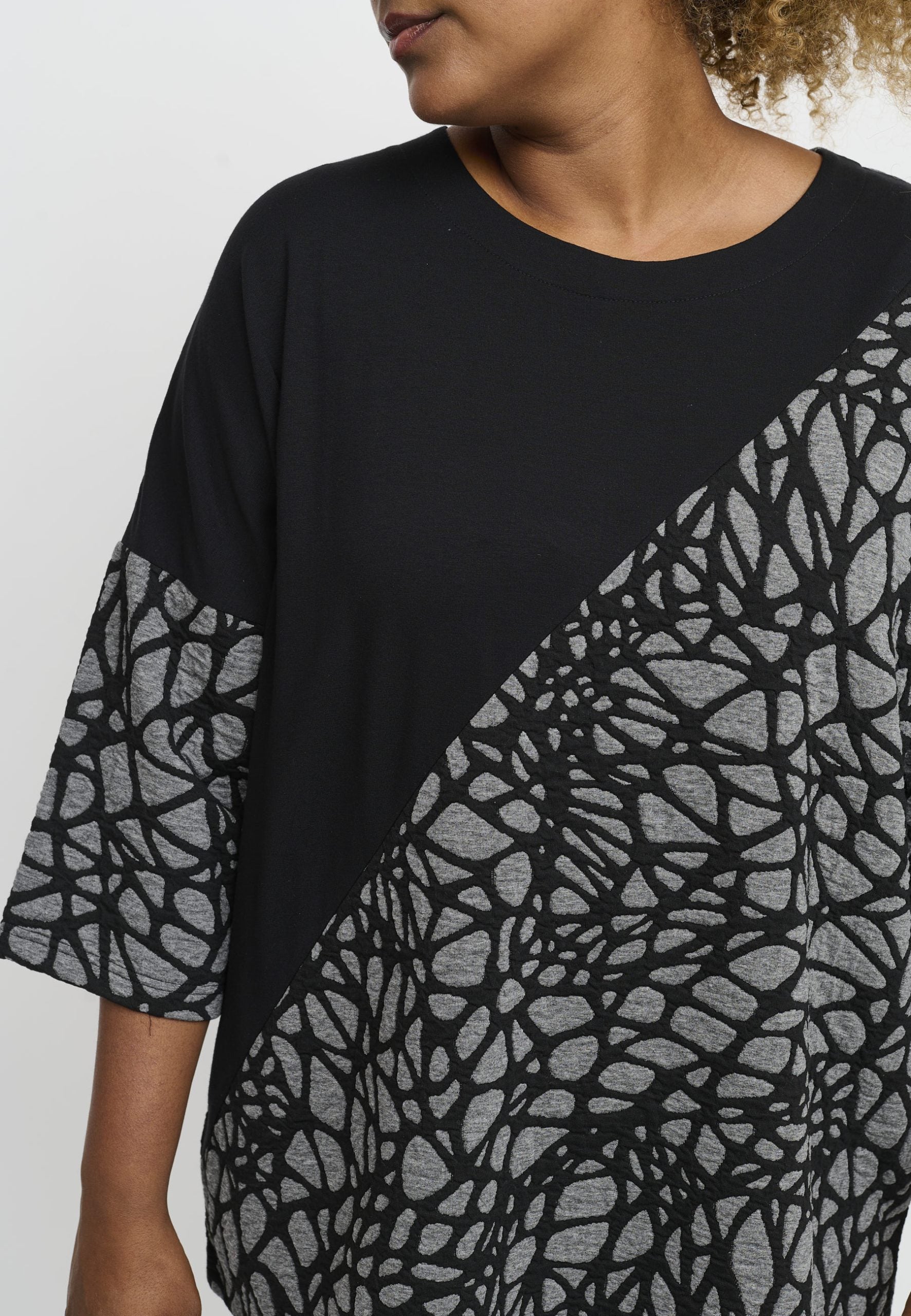 Pont Neuf Jamina block top - Grey