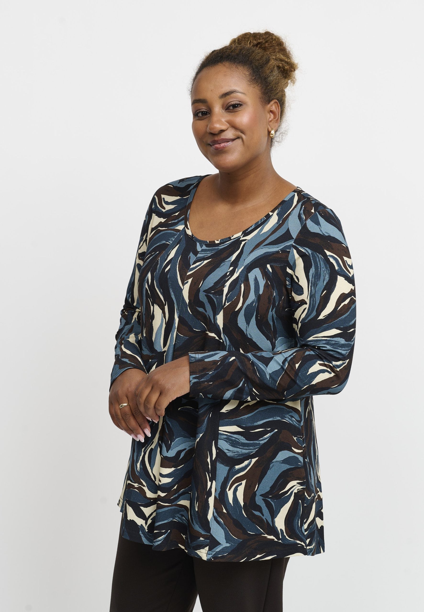 Pont Neuf Elvira A line tunic - Blues