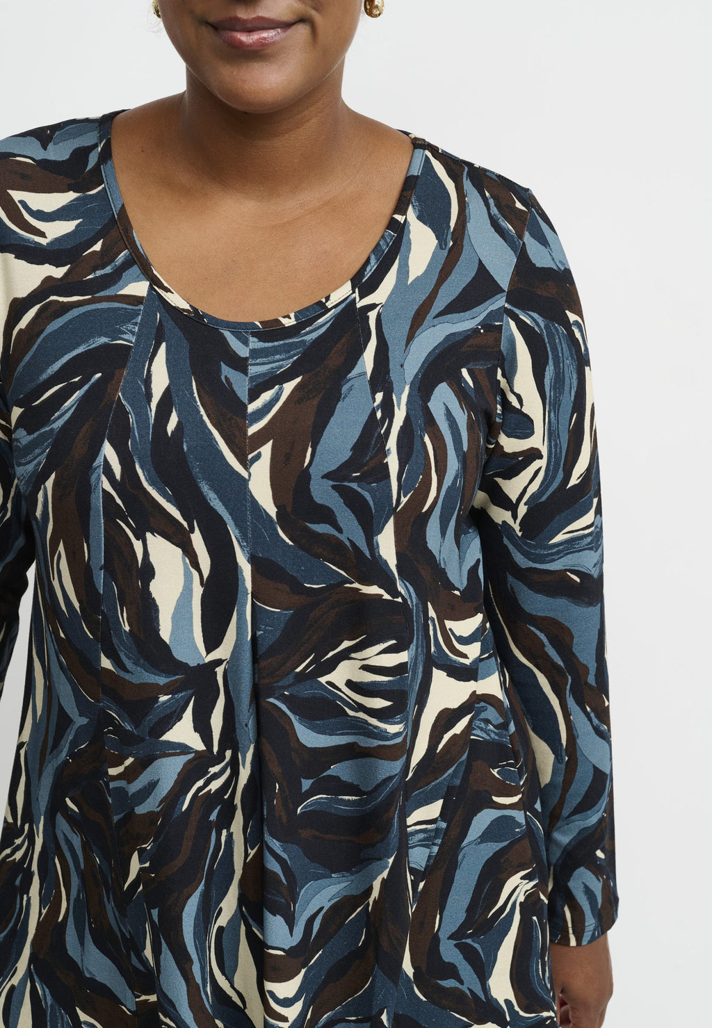 Pont Neuf Elvira A line tunic - Blues