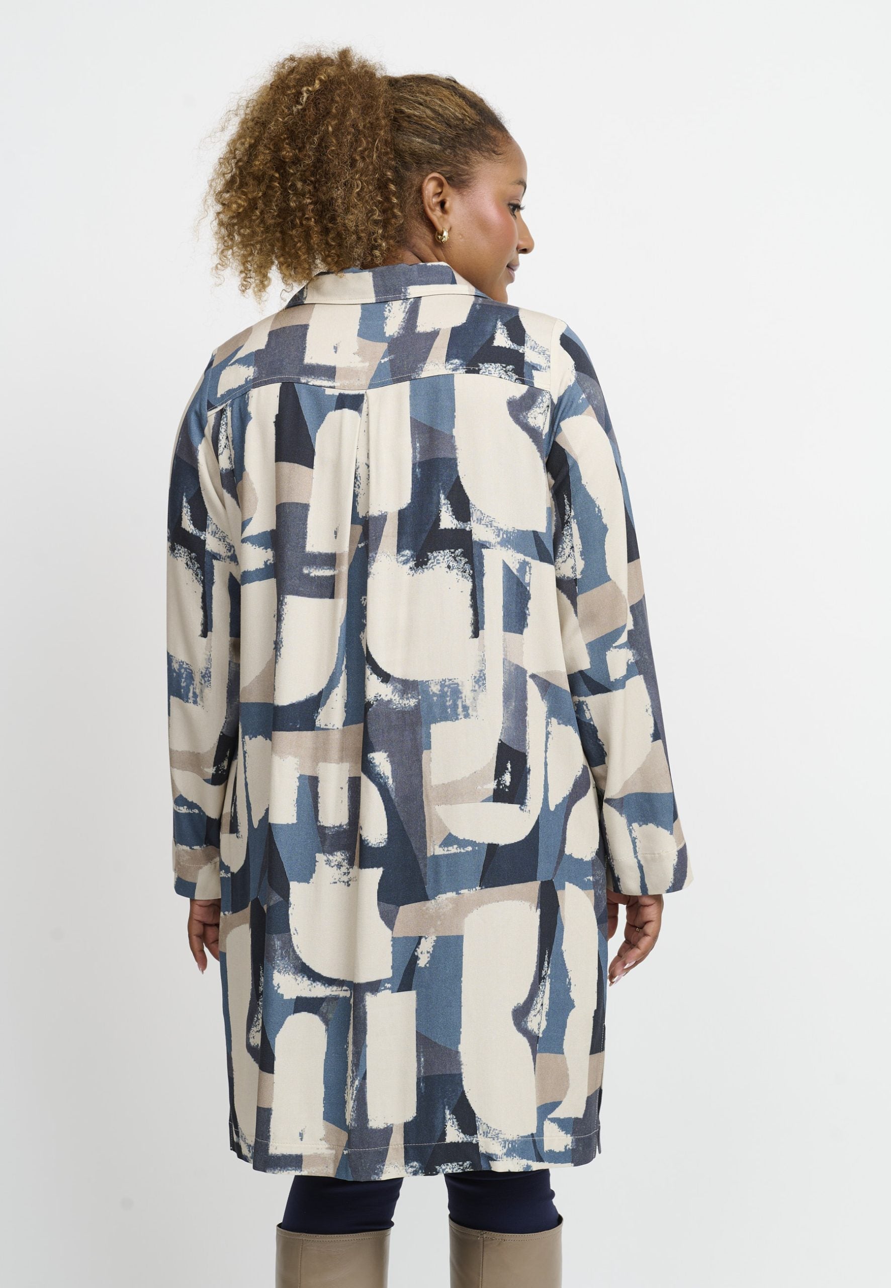 Pont Neuf Davia shirt - Steel blue