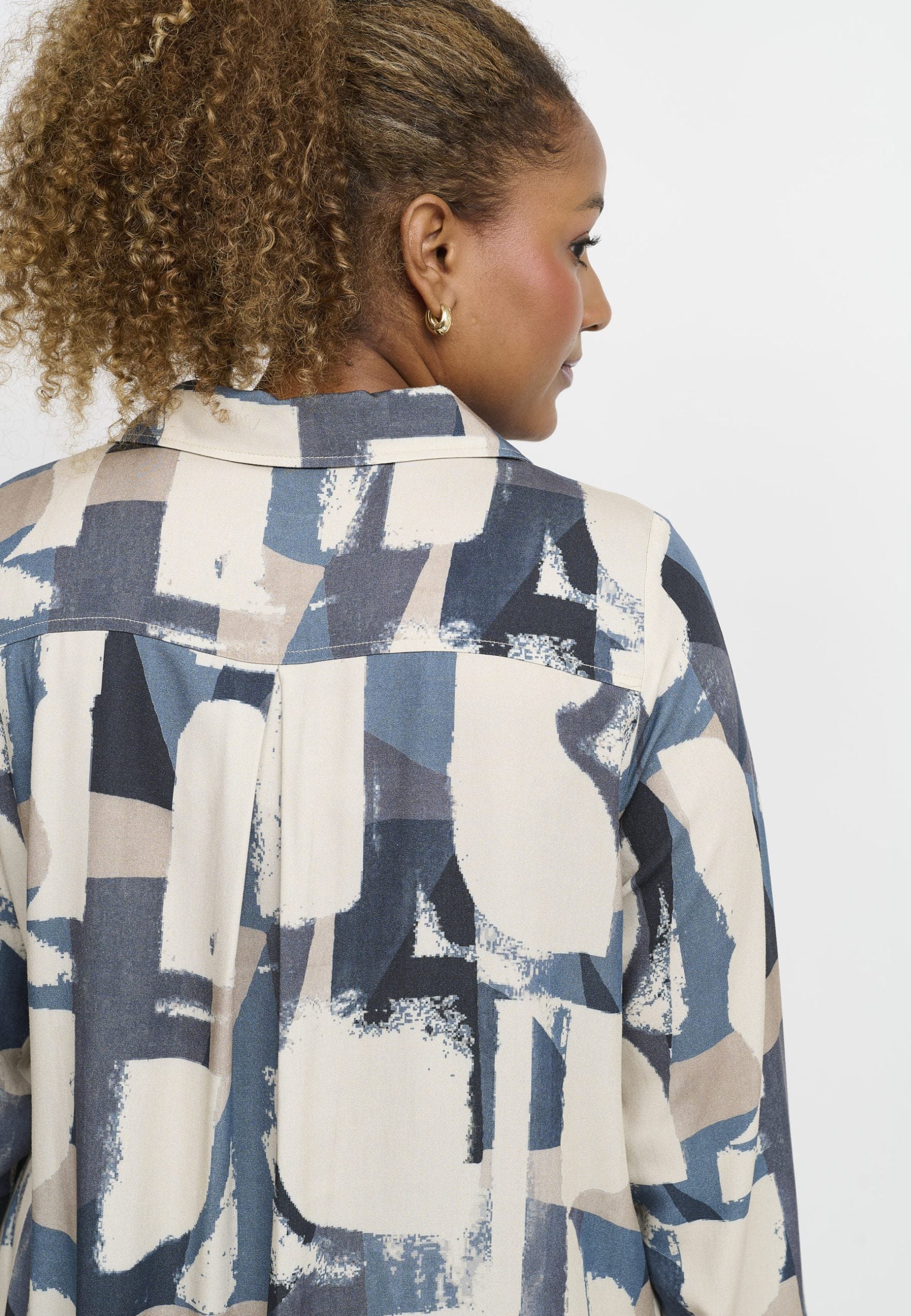 Pont Neuf Davia shirt - Steel blue