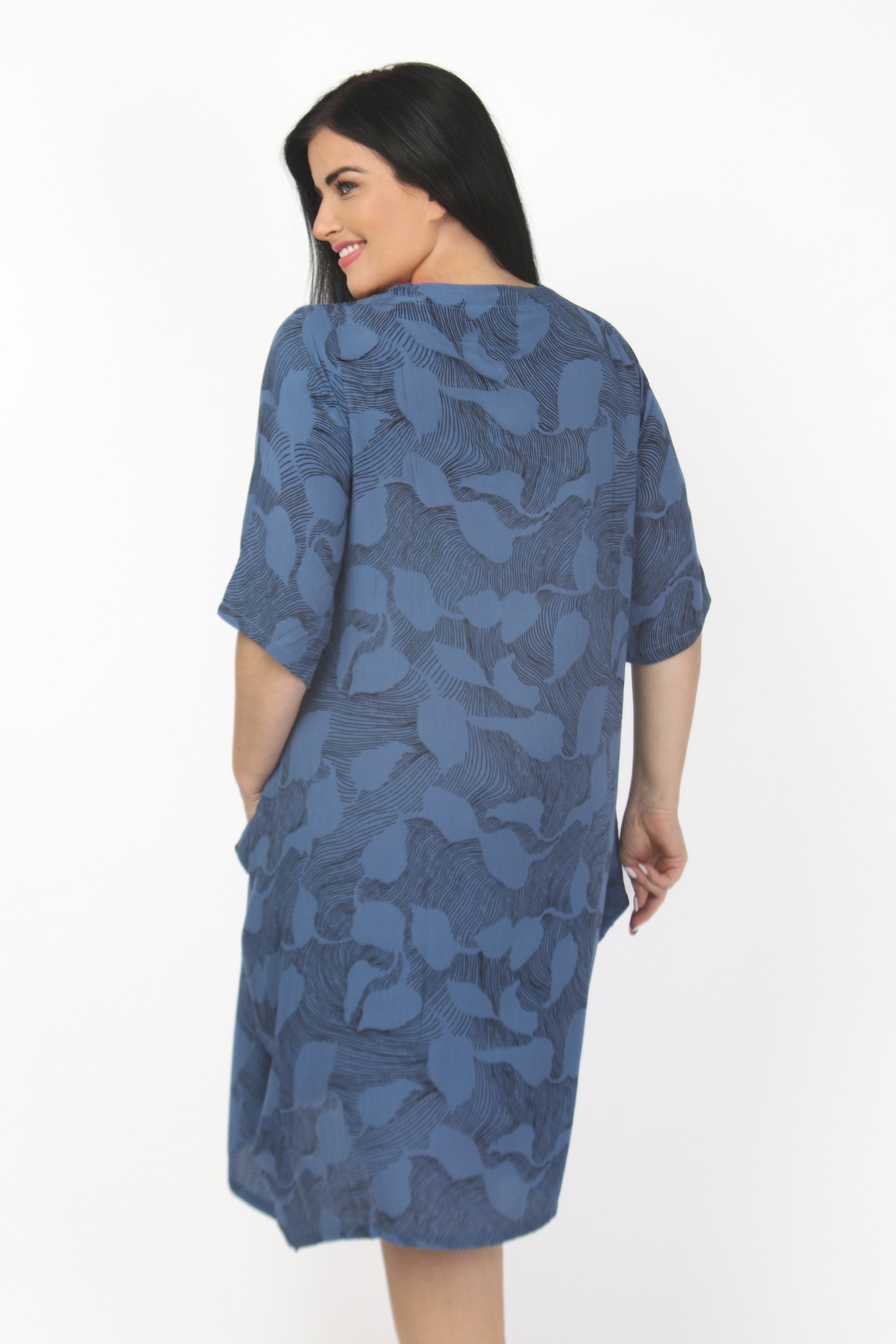 Angel Circle harem dress - Blue