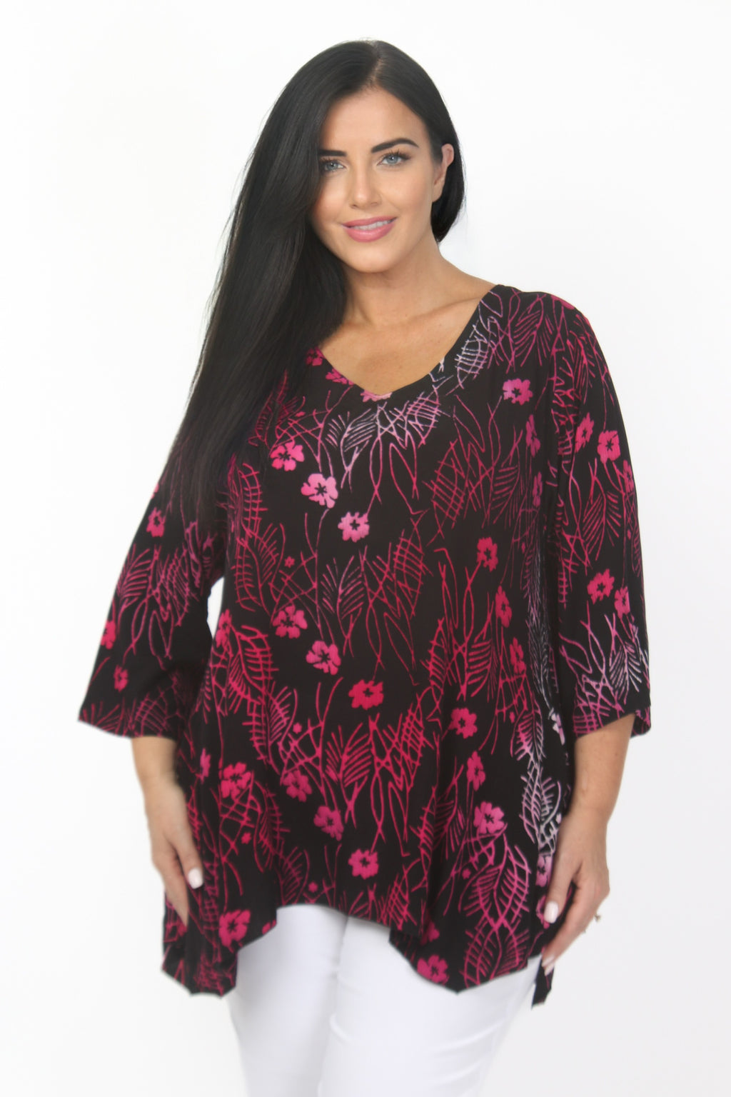 Angel Circle pocket top - Floral