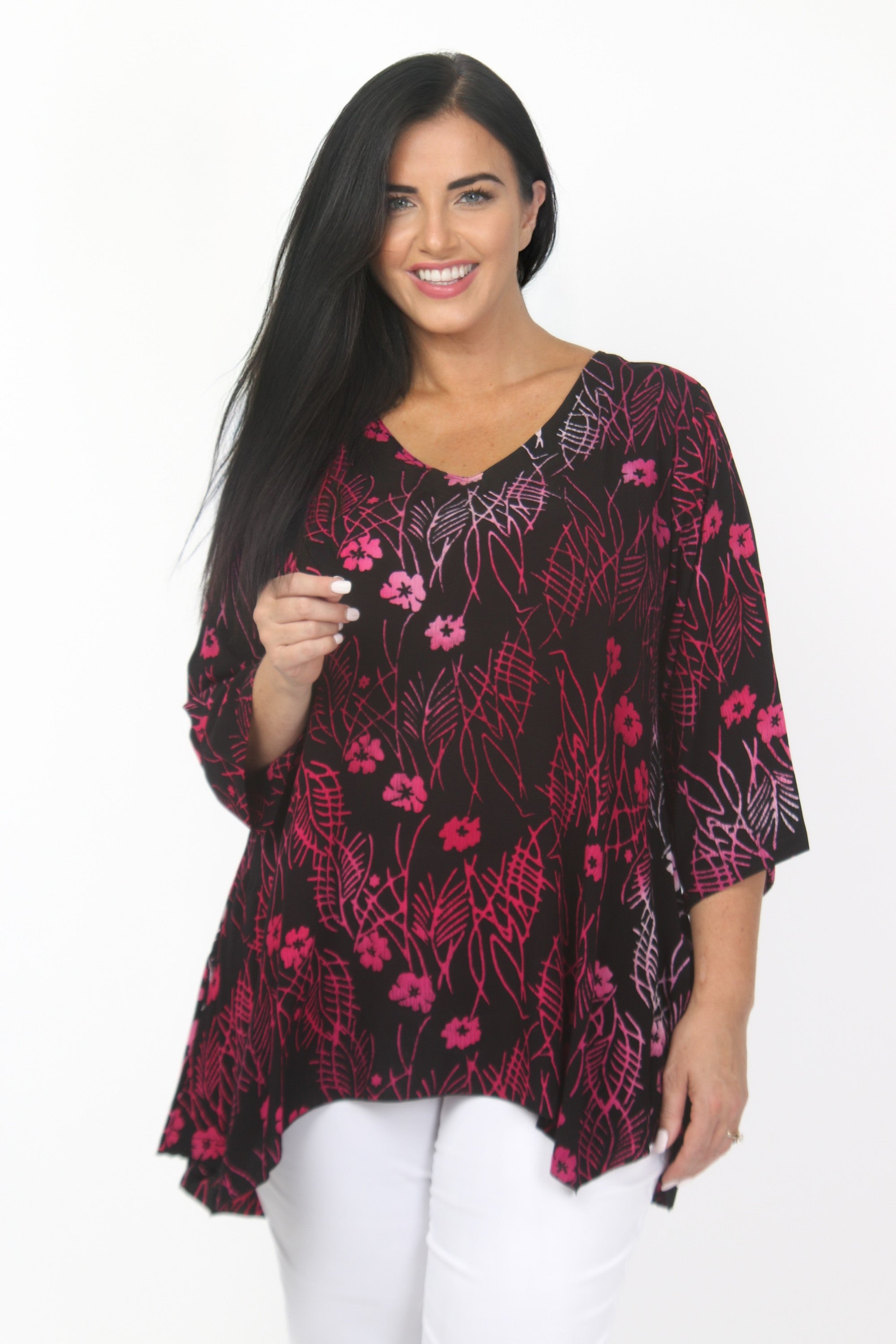Angel Circle pocket top - Floral