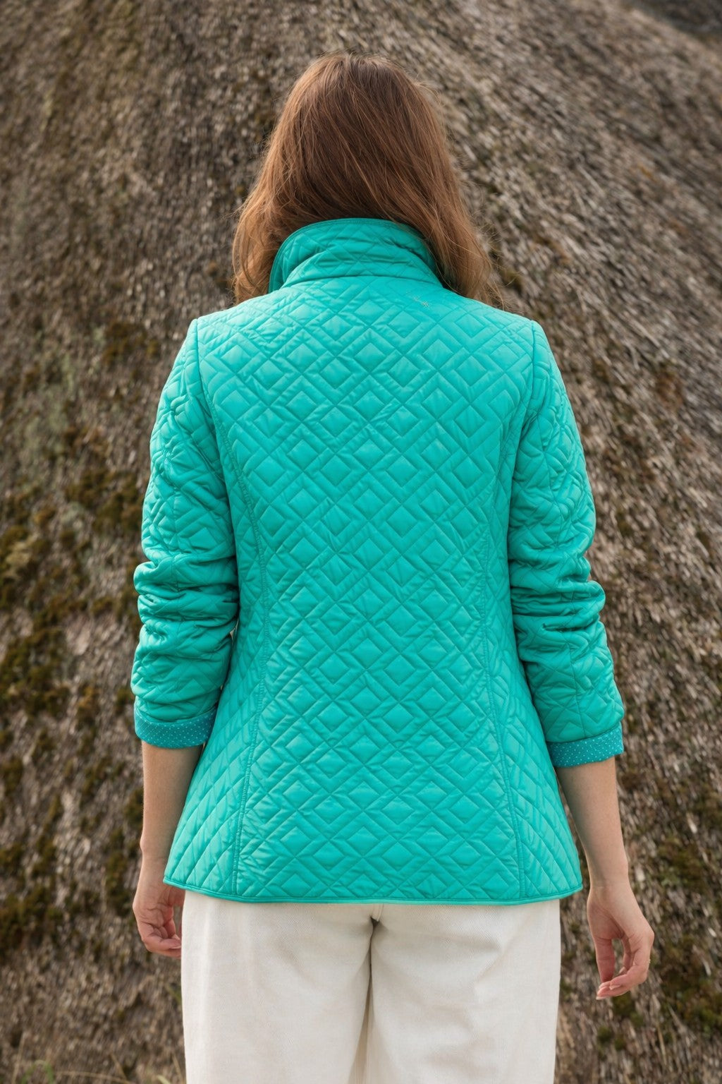 Frandsen quilt jacket - Aqua