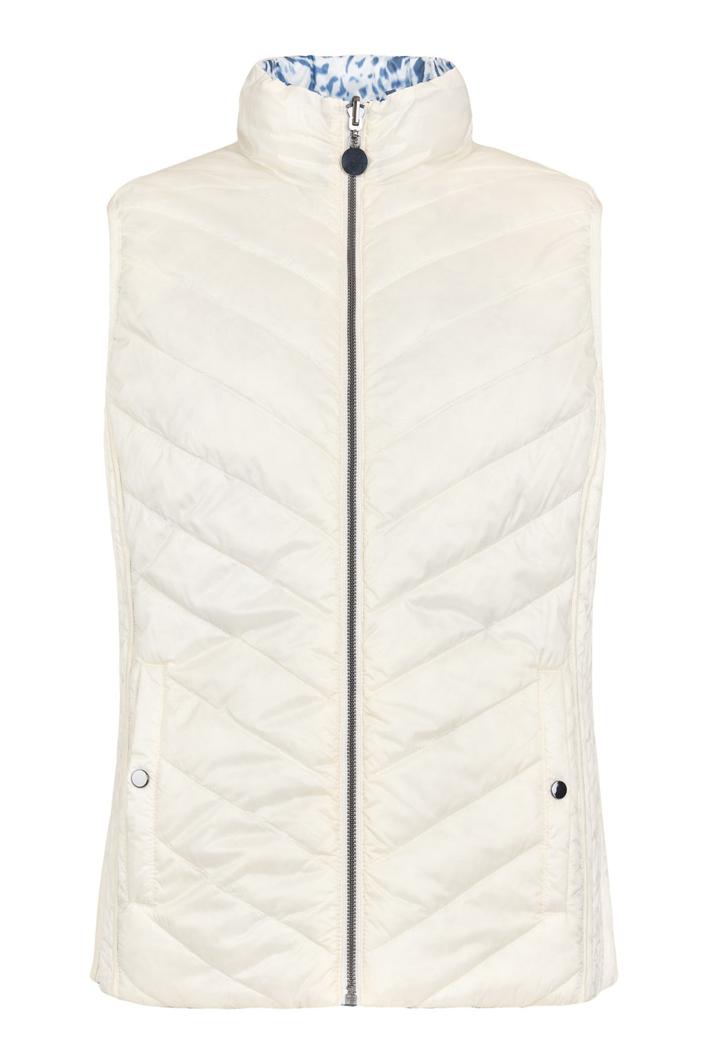 Frandsen reversible gilet - Navy/White