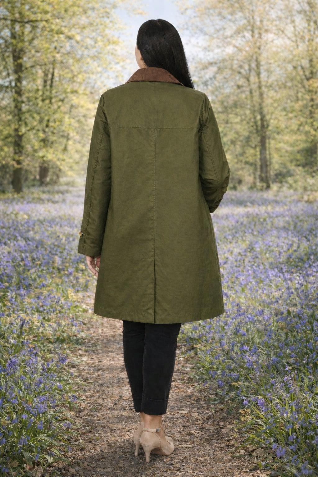 Frandsen waxed jacket - Olive