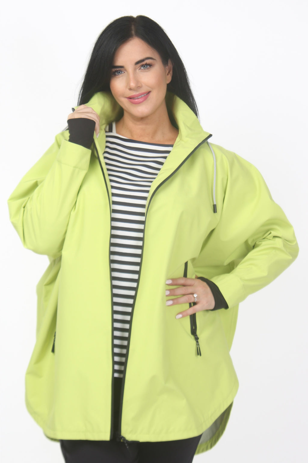 Frandsen waterproof cape - Lime