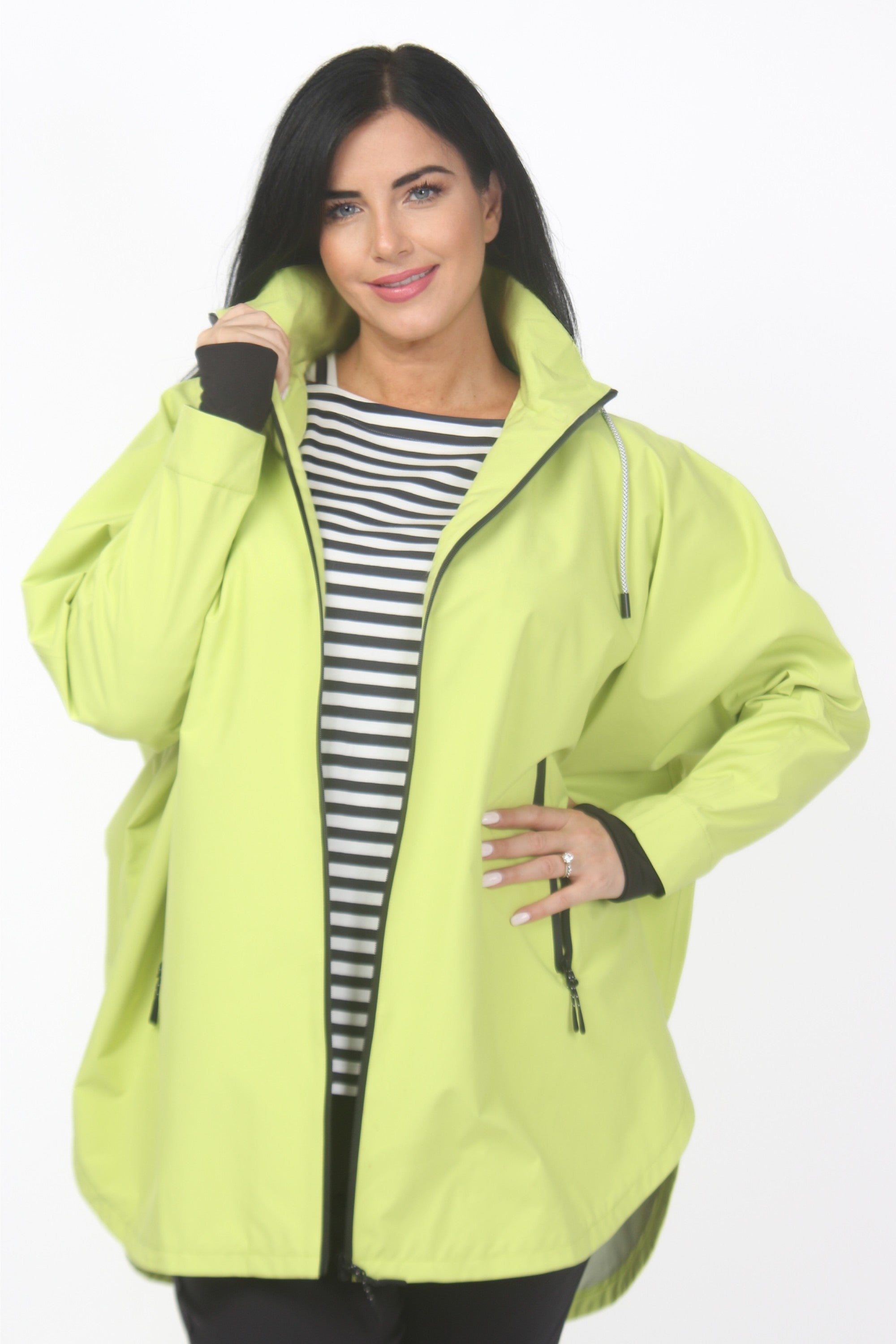 Frandsen waterproof cape - Lime